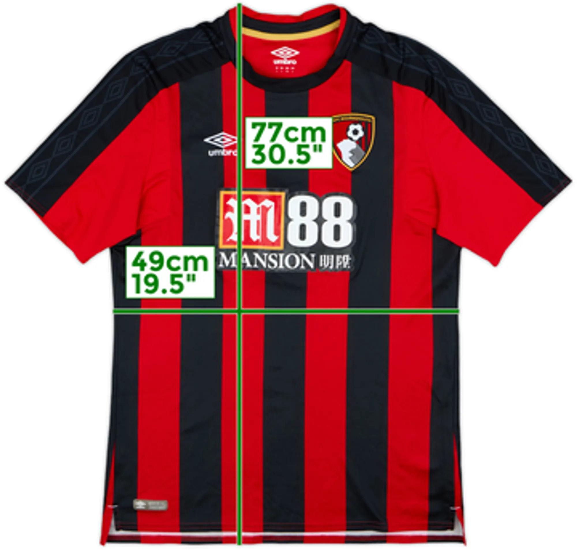 2017-18 Bournemouth Home Shirt - 6/10 - (L)
