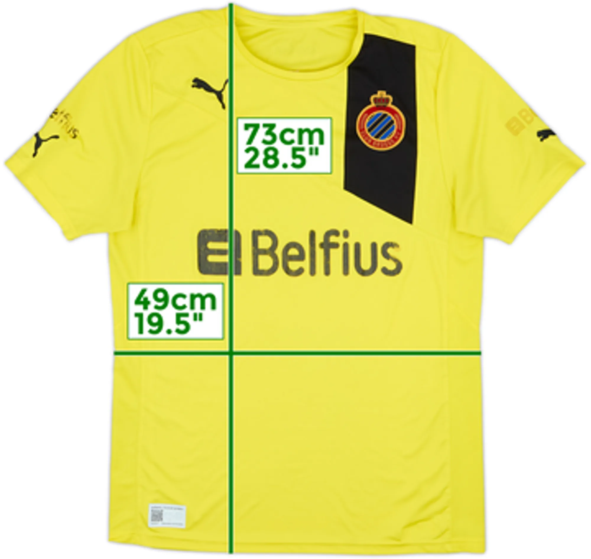 2012-13 Club Brugge Away Shirt - 4/10 - (L)