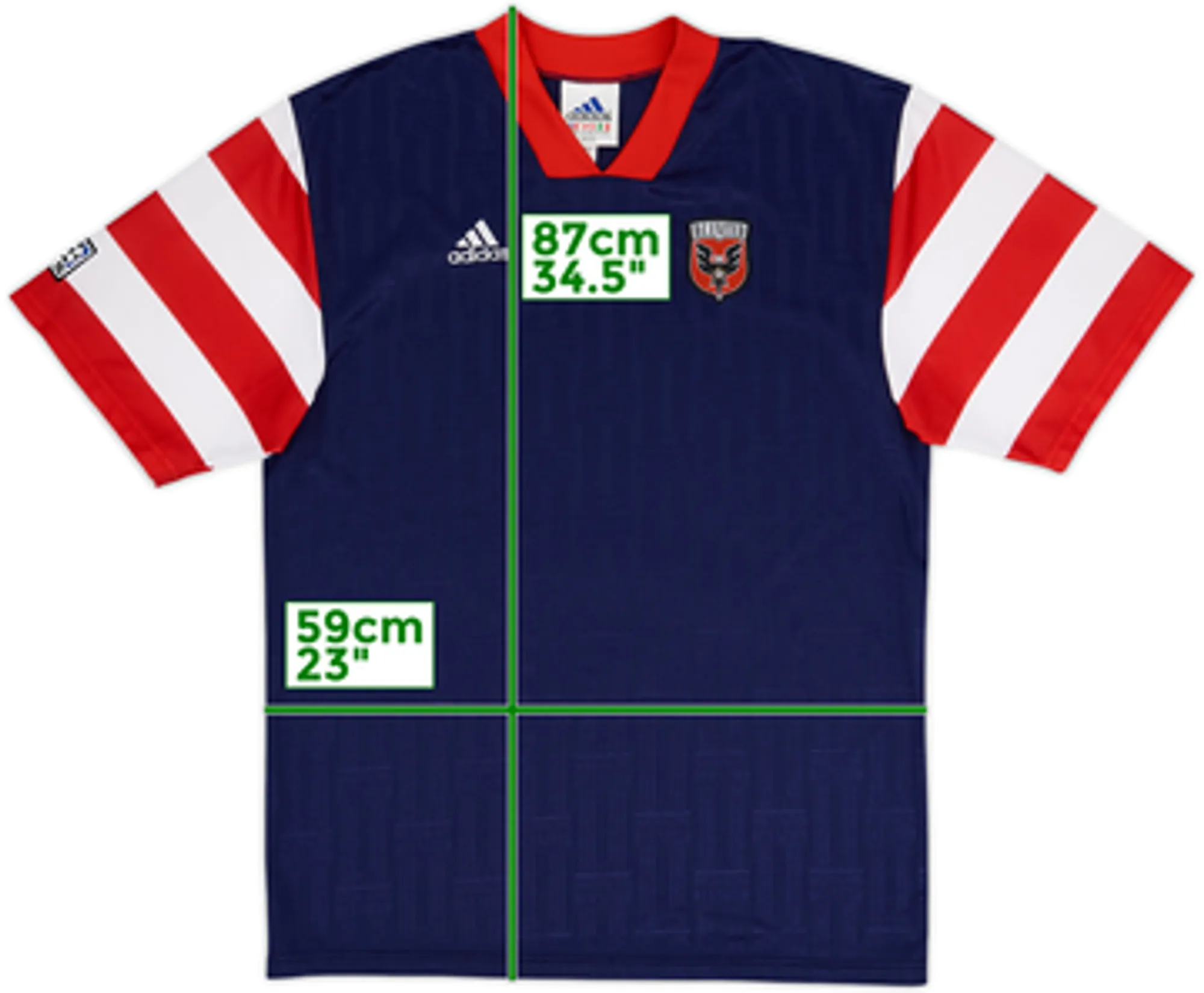 1997-98 DC United Third Shirt - 9/10 - (XL)