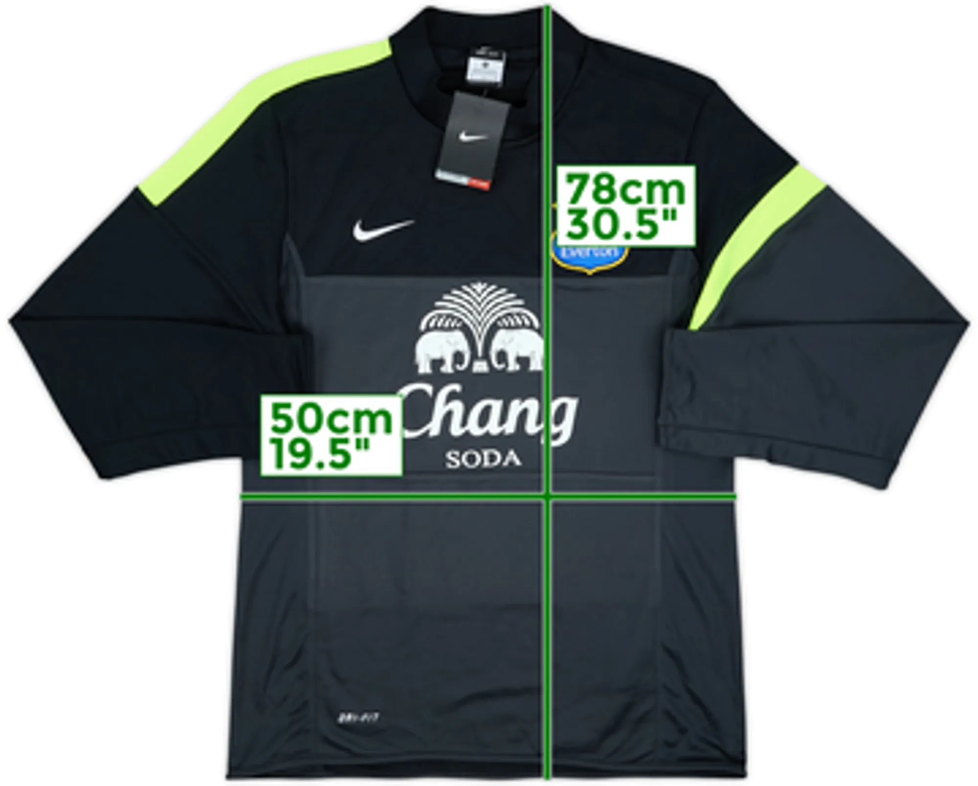 2013-14 Everton Nike Sweat Top (M)