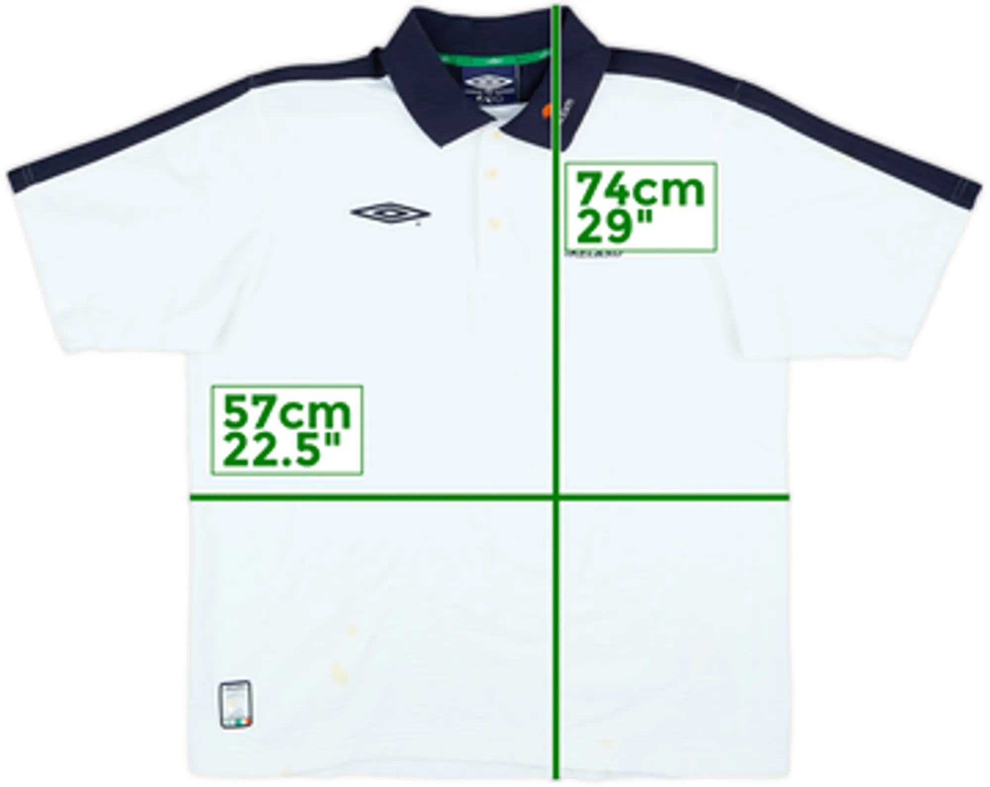 2002-03 Ireland Umbro Polo Shirt - 6/10 - (L)
