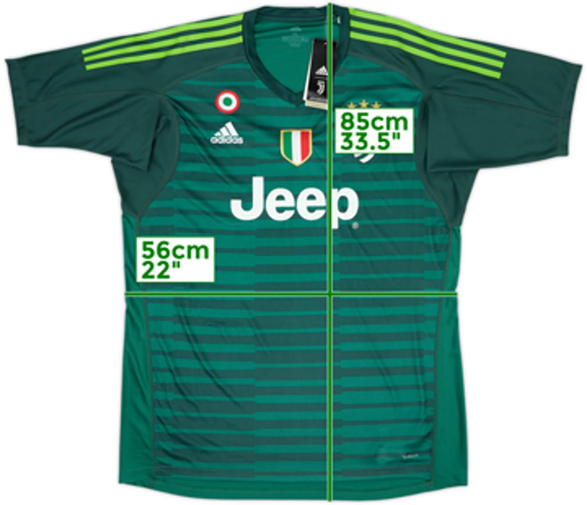 2018-19 Juventus GK S/S Shirt (XL)