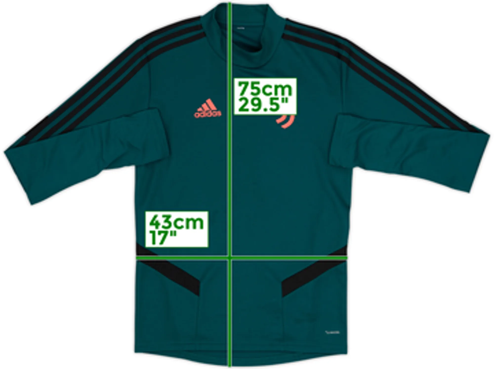 2019-20 Juventus adidas Drill Top - 7/10 - (S)