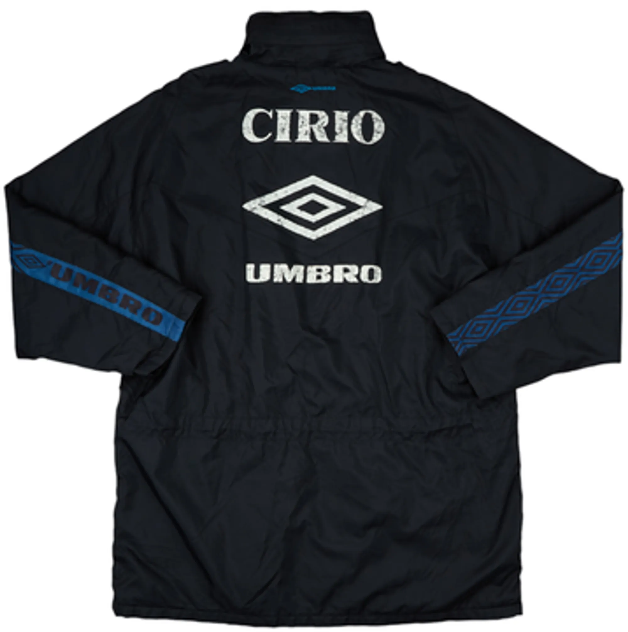 1995-96 Lazio Umbro Hooded Bench Coat - 5/10 - (XL)
