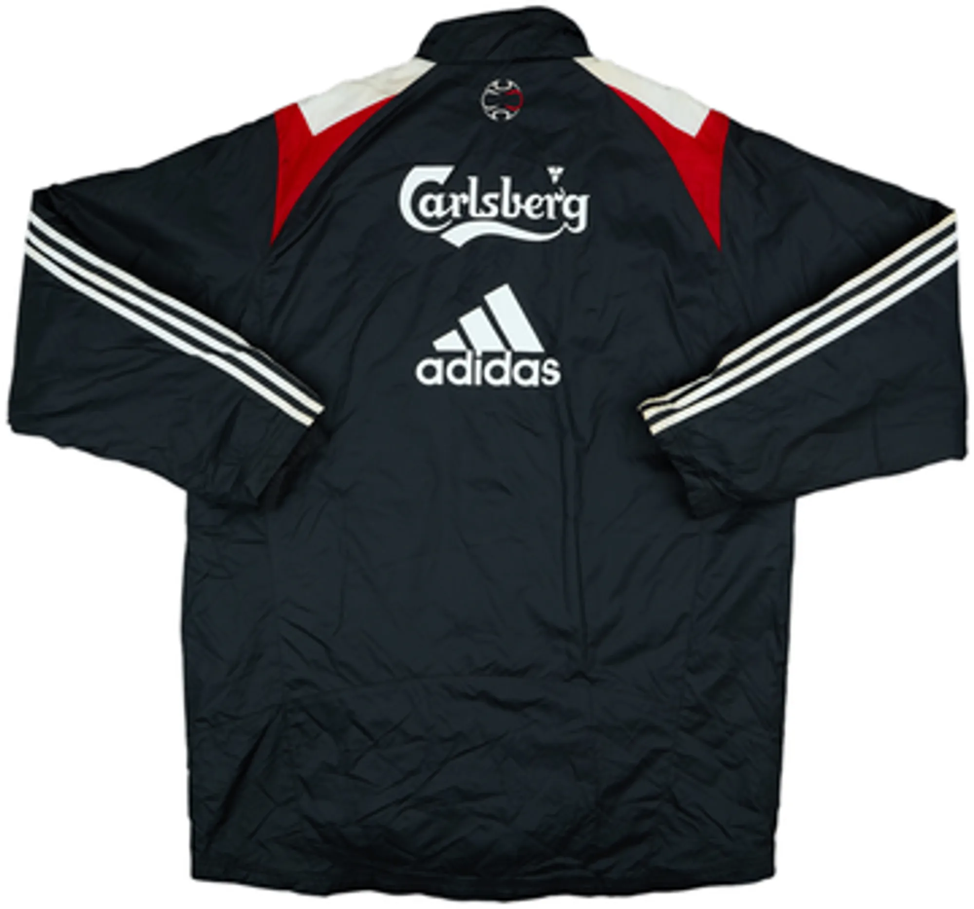 2007-08 Liverpool adidas Padded Bench Coat - 7/10 - (XL)