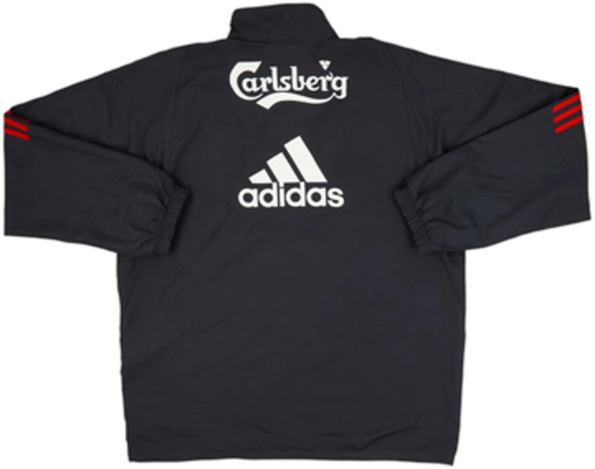 2009-10 Liverpool adidas 1/4 Zip Drill Top - 7/10 - (XL)