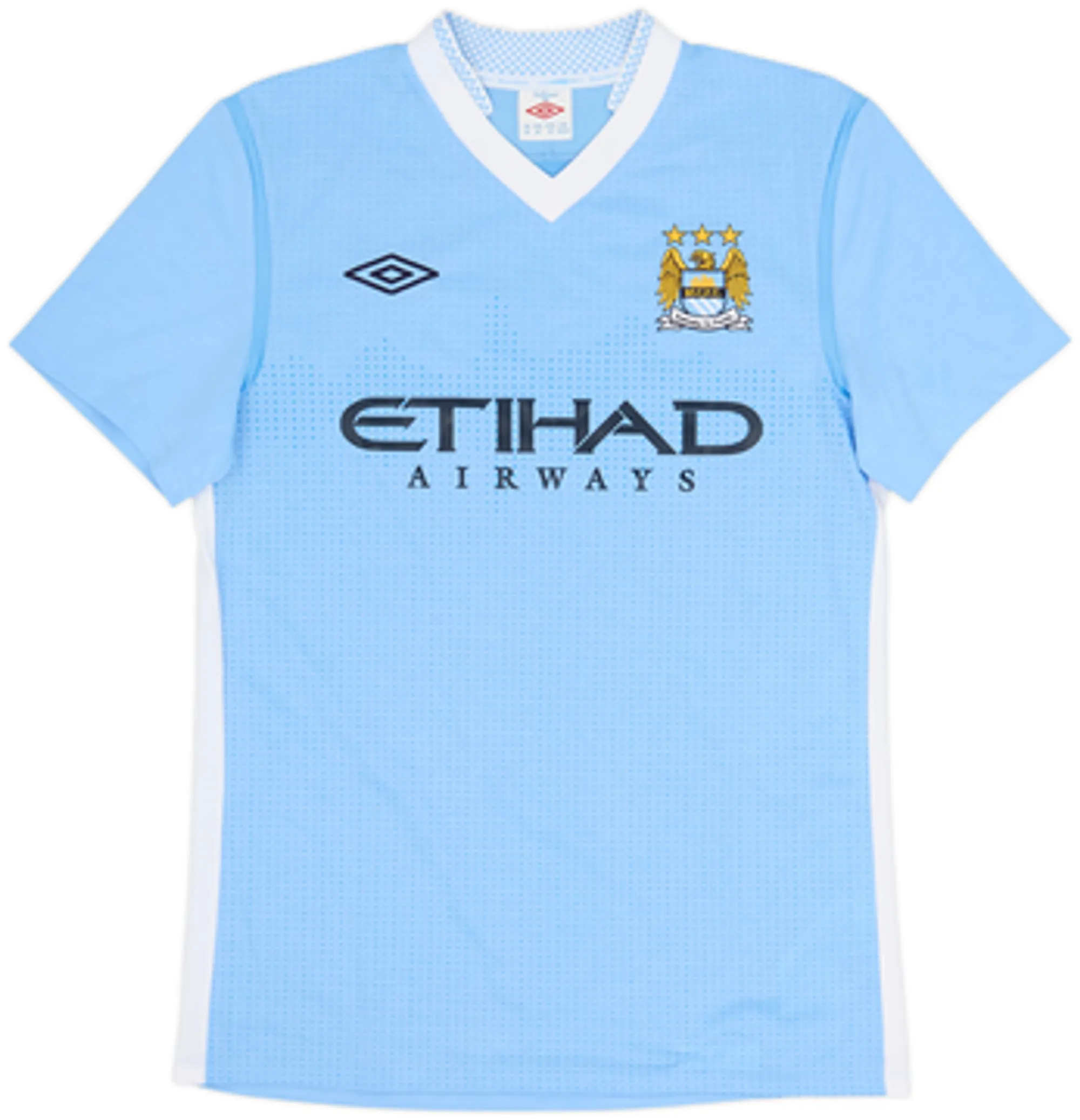2011-12 Manchester City Home Shirt Kun Aguero #16 - 10/10 - (M)