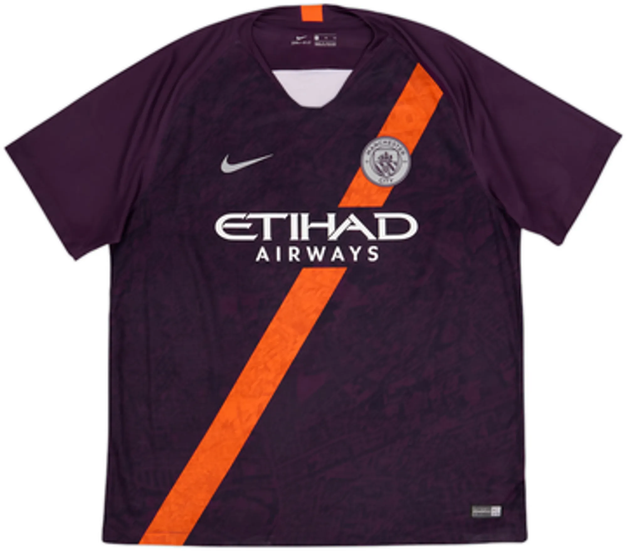 2018-19 Manchester City Third Shirt Kun Aguero #10 - 10/10 - (XL)