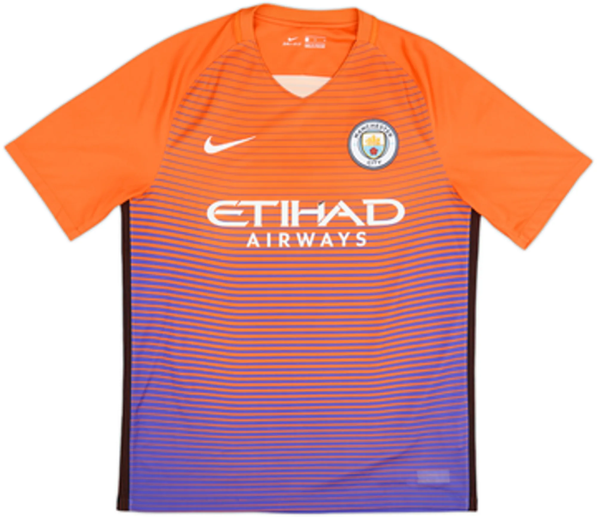 2016-17 Manchester City Third Shirt Kun Aguero #10 - 5/10 - (M)