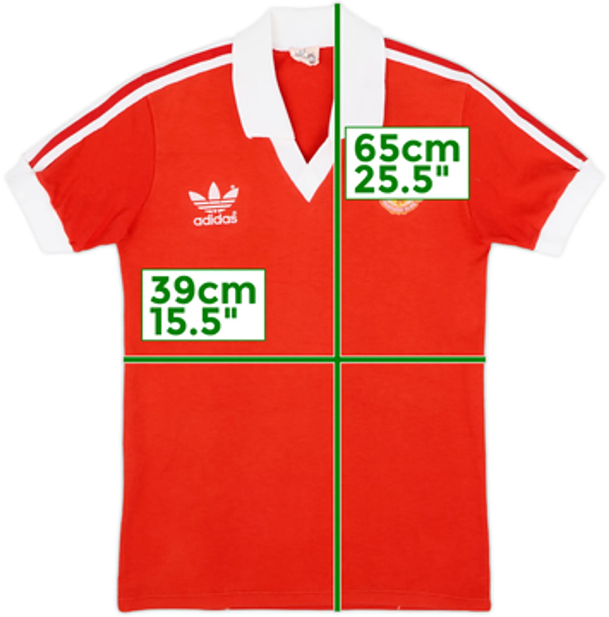 1980-82 Manchester United Home Shirt - 7/10 - (Y)