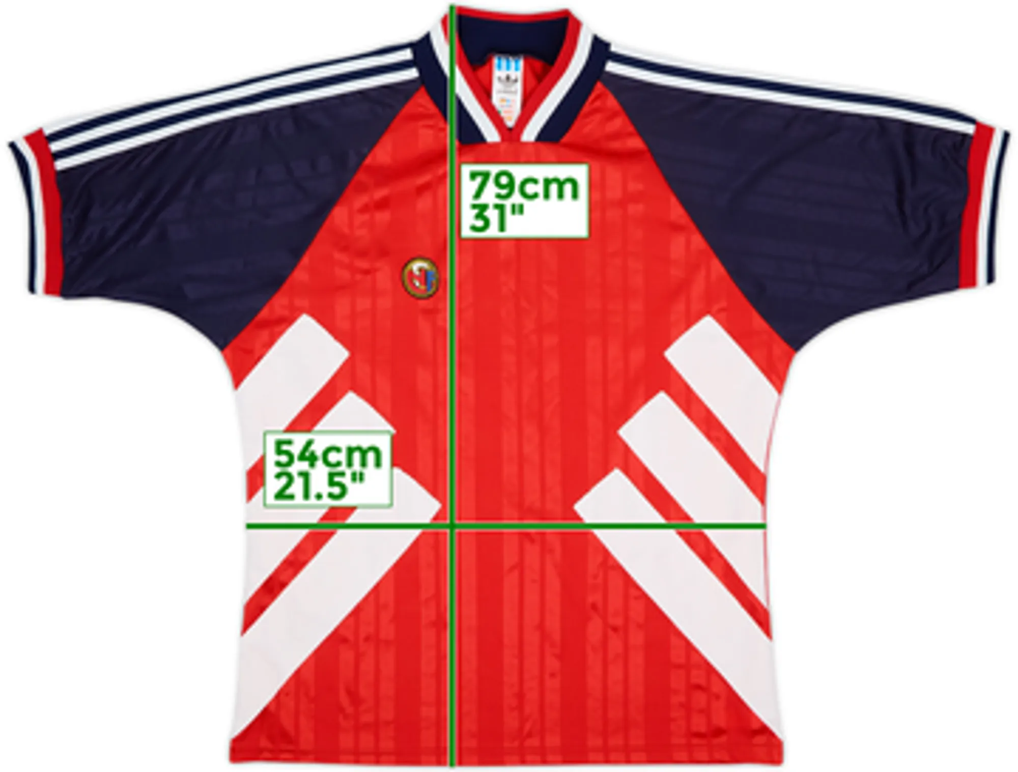 1994-96 Norway Home Shirt - 9/10 - (L)