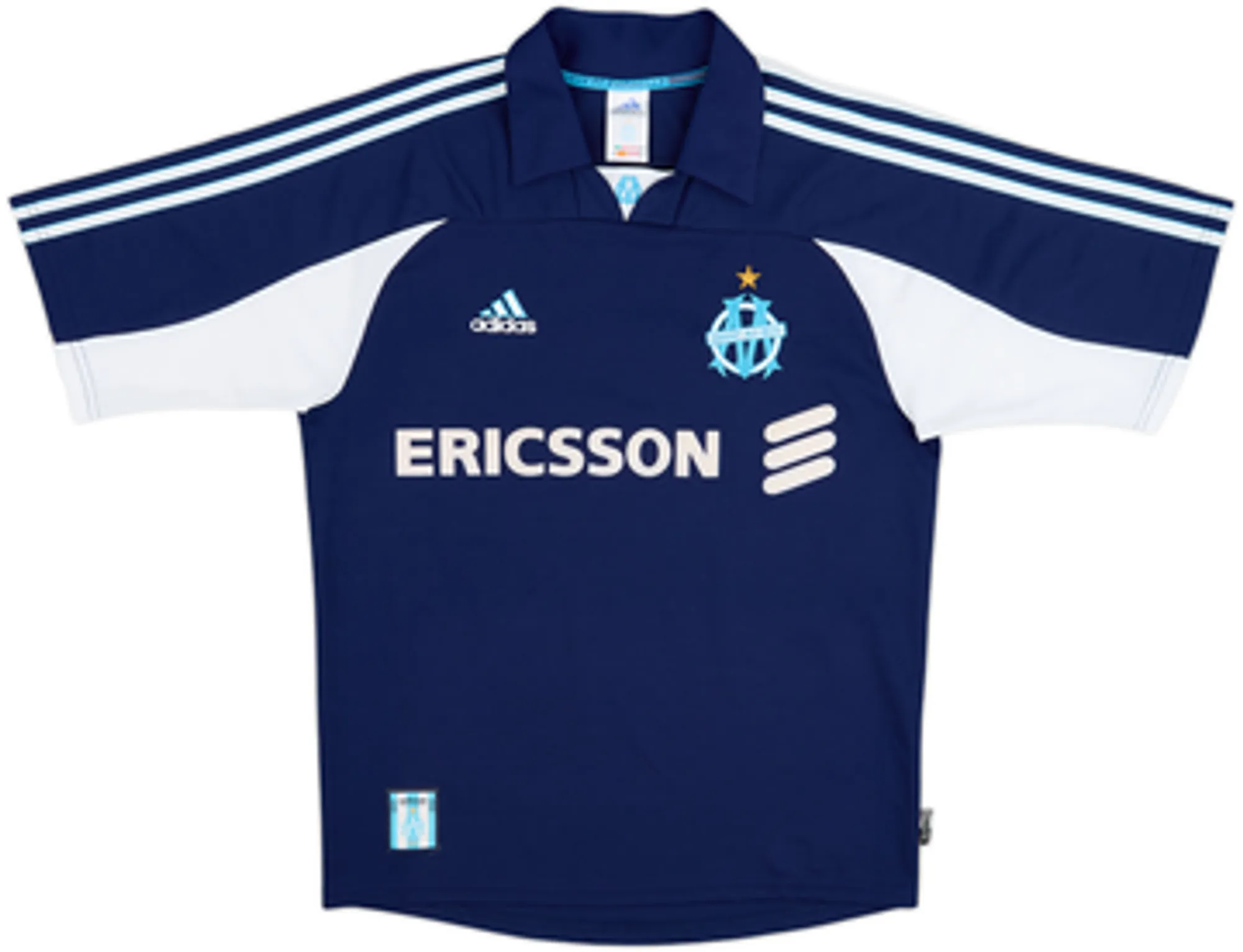 1999-00 Olympique Marseille Away Shirt Pires #7 - 10/10 - (S)