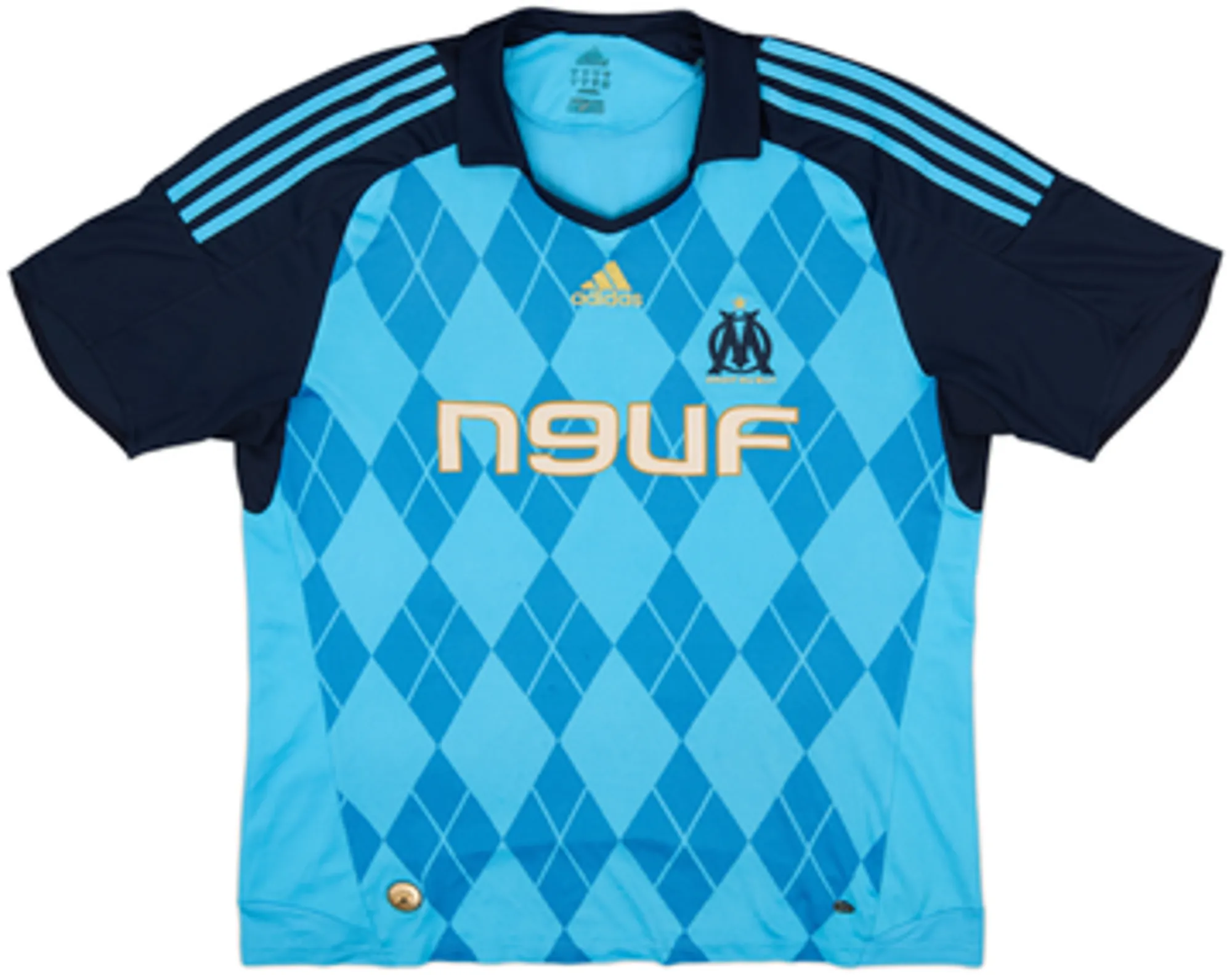 2008-09 Olympique Marseille Away Shirt Ben Arfa #20 - 5/10 - (XL)