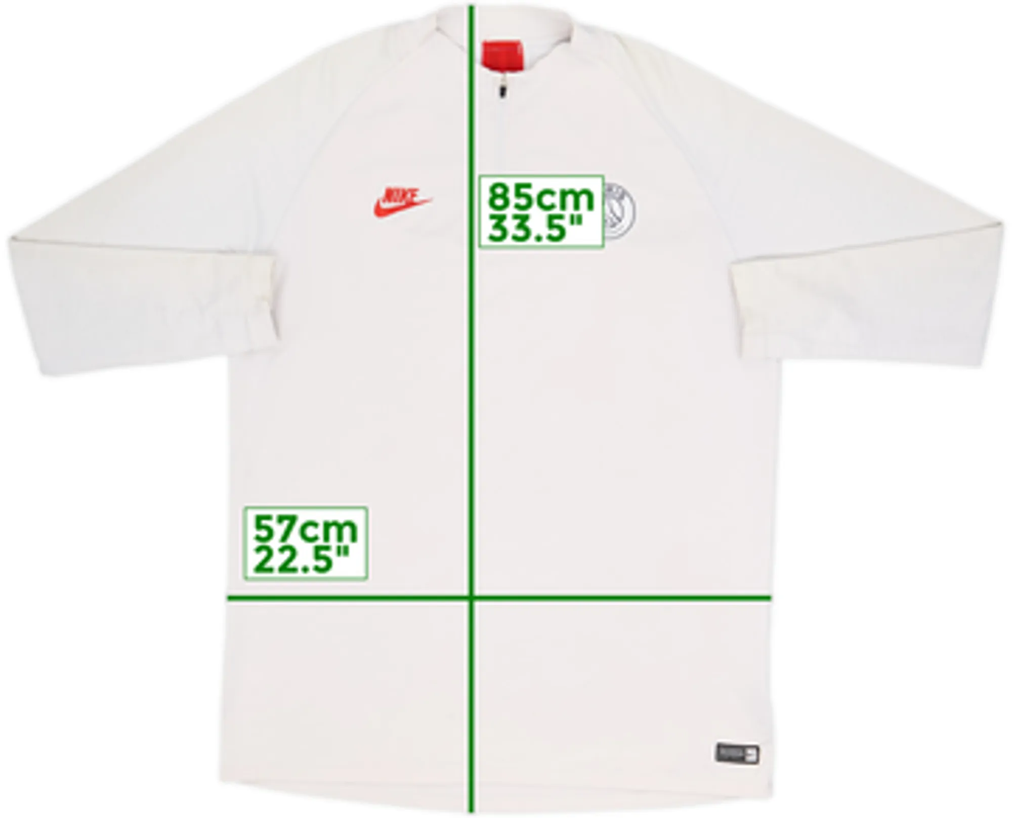 2019-20 Paris Saint-Germain Nike Vaporknit 1/4 Zip Drill Top - 6/10 - (S)