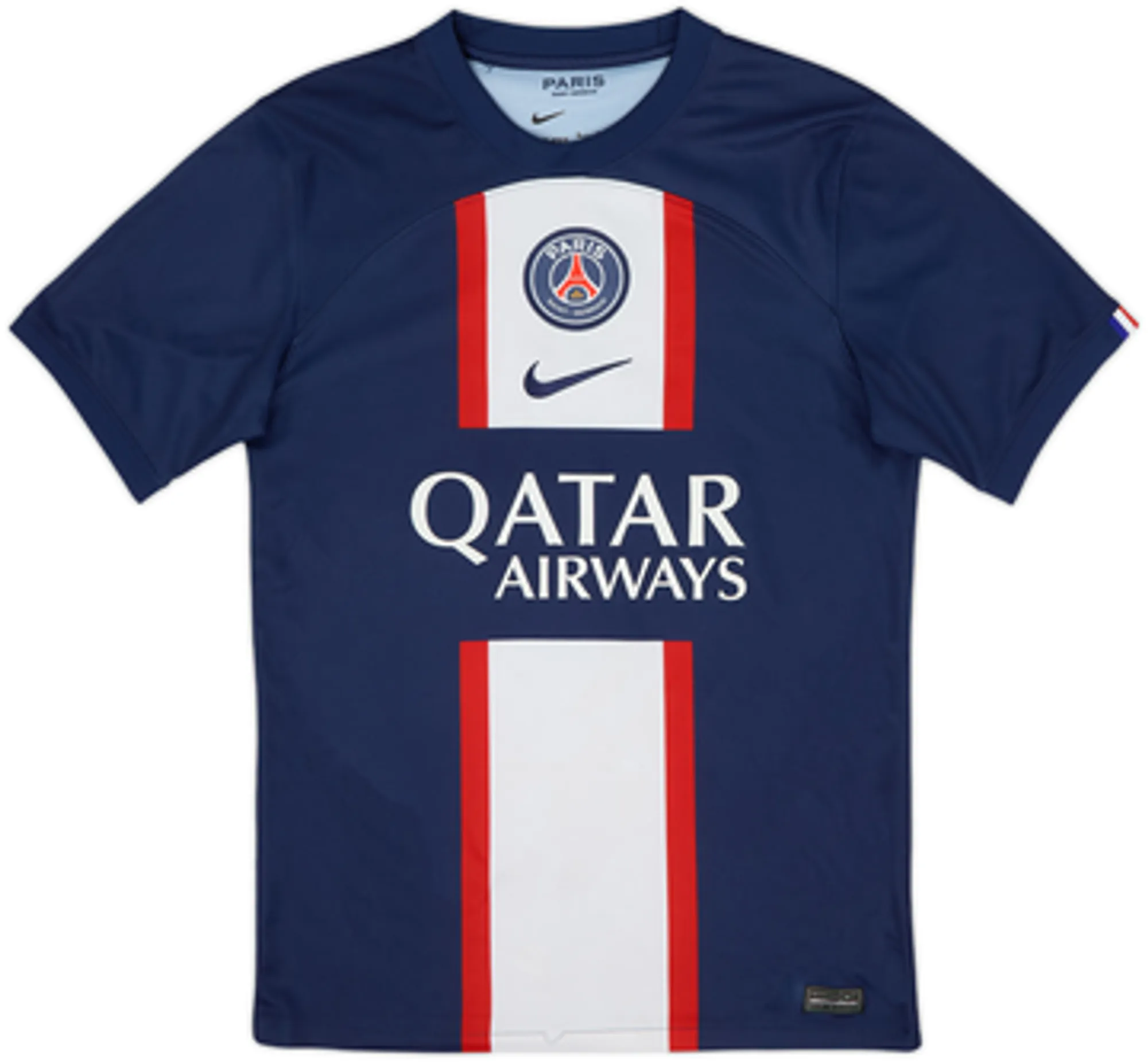 2022-23 Paris Saint-Germain Home Shirt Mbappe #7 - 6/10 - (L)