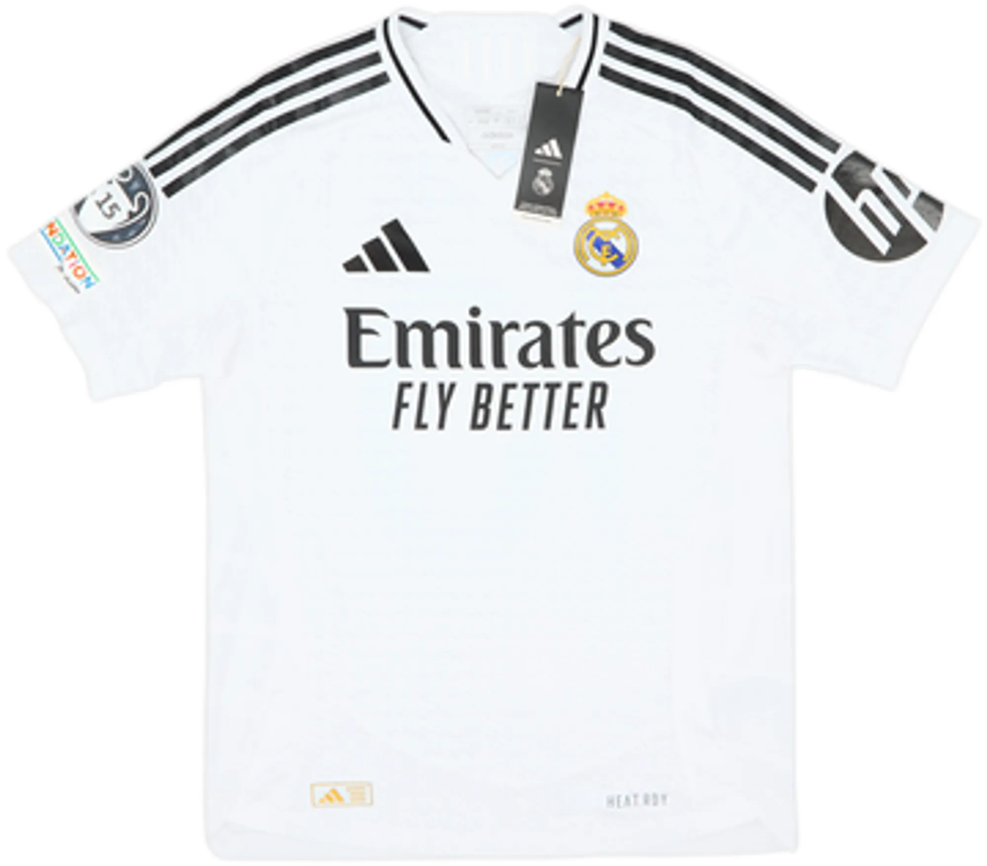 2024-25 Real Madrid Authentic Home Shirt Modric #10 (M)