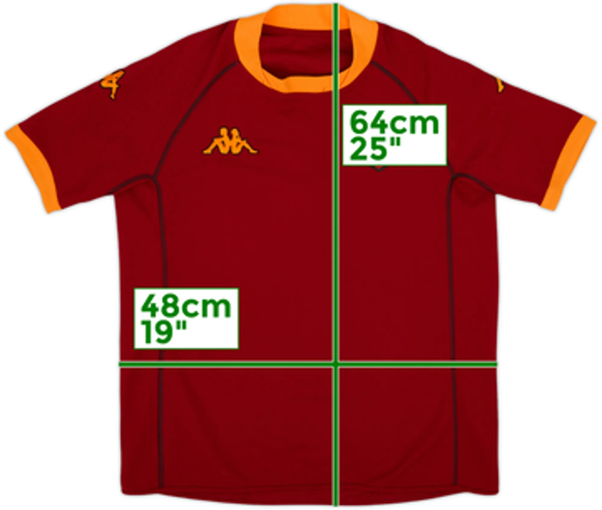 2002-03 Roma Basic Home Shirt - 7/10 - (XL.Boys)