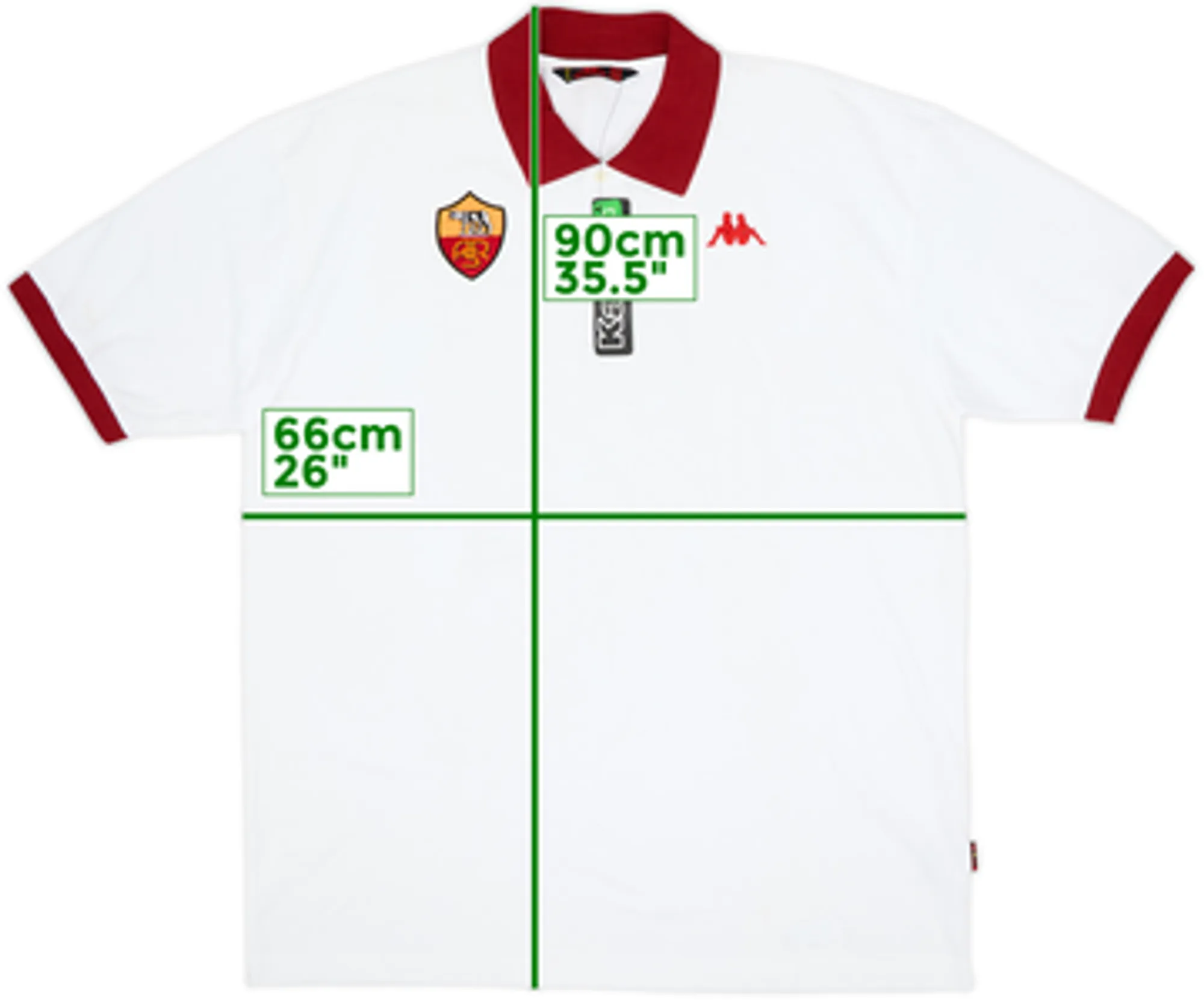 2010-11 Roma Kappa Polo Shirt (3XL)