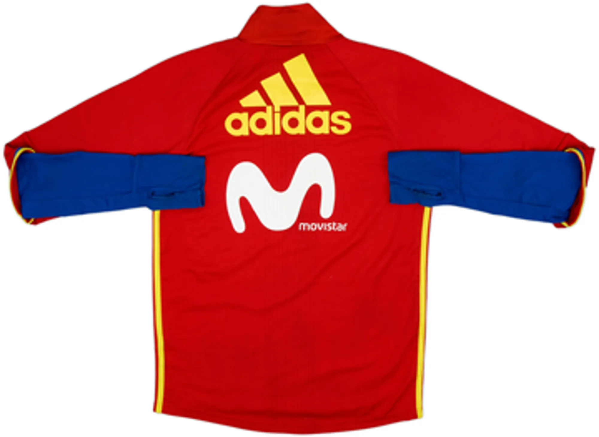 2015-16 Spain Player Issue adidas Drill Top - 6/10 - (M)