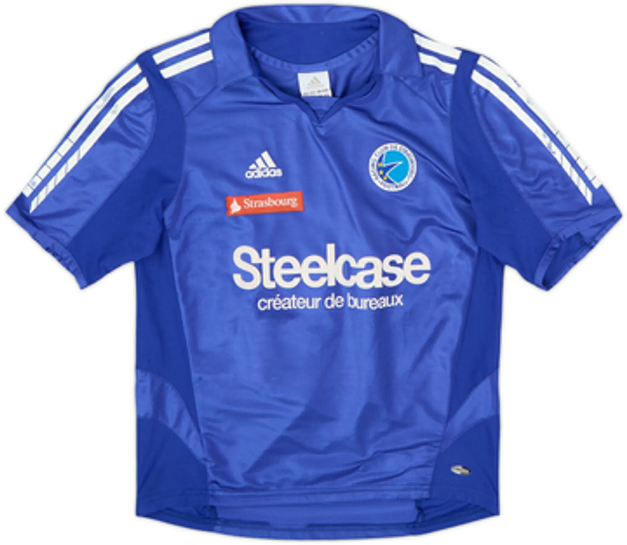 2005-06 Strasbourg Home Shirt Farnerud. P #10 - 5/10 - (M.Boys)