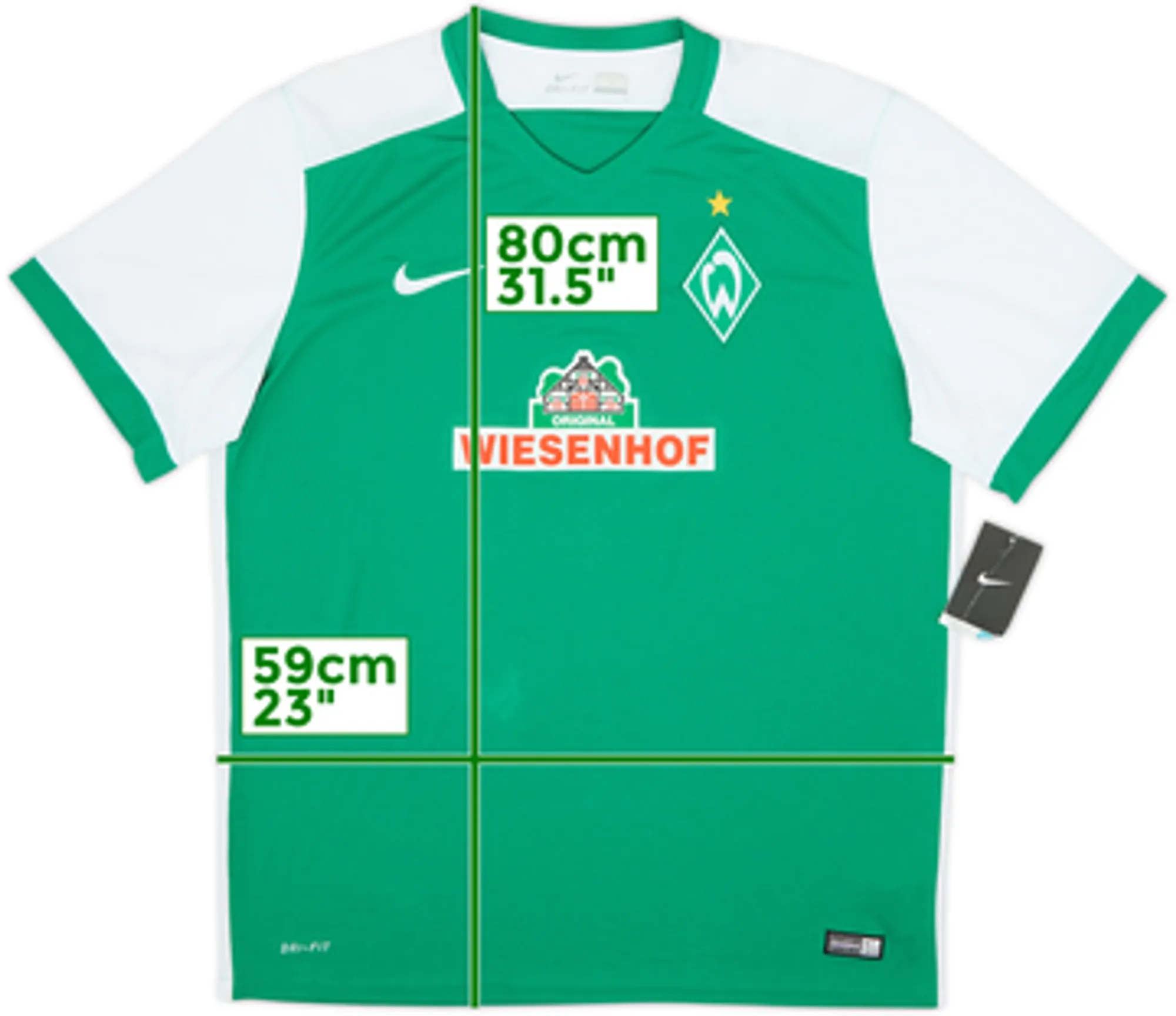 2015-16 Werder Bremen Home Shirt (XL)