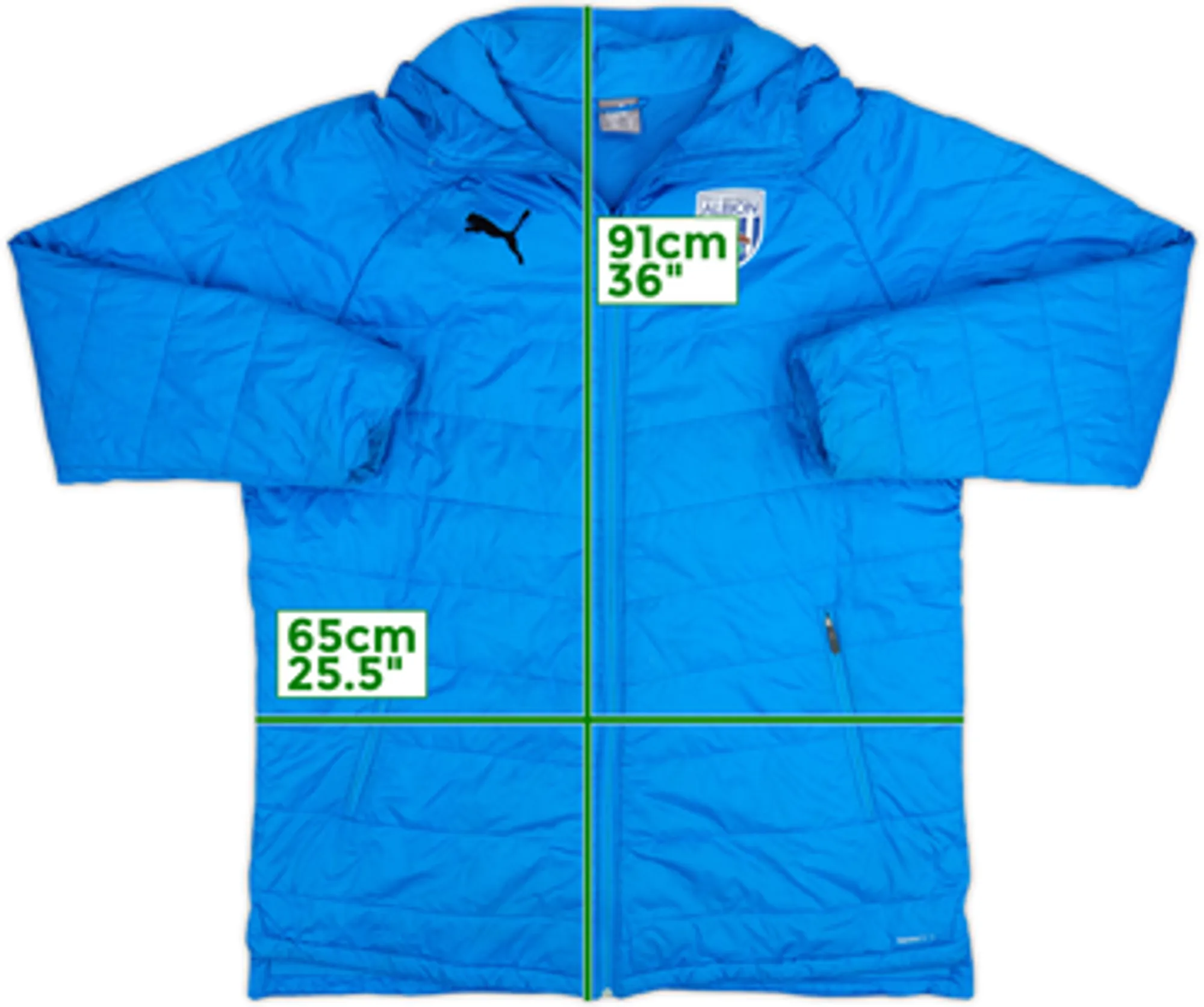 2019-20 West Brom Puma Padded Bench Coat - 6/10 - (XL)