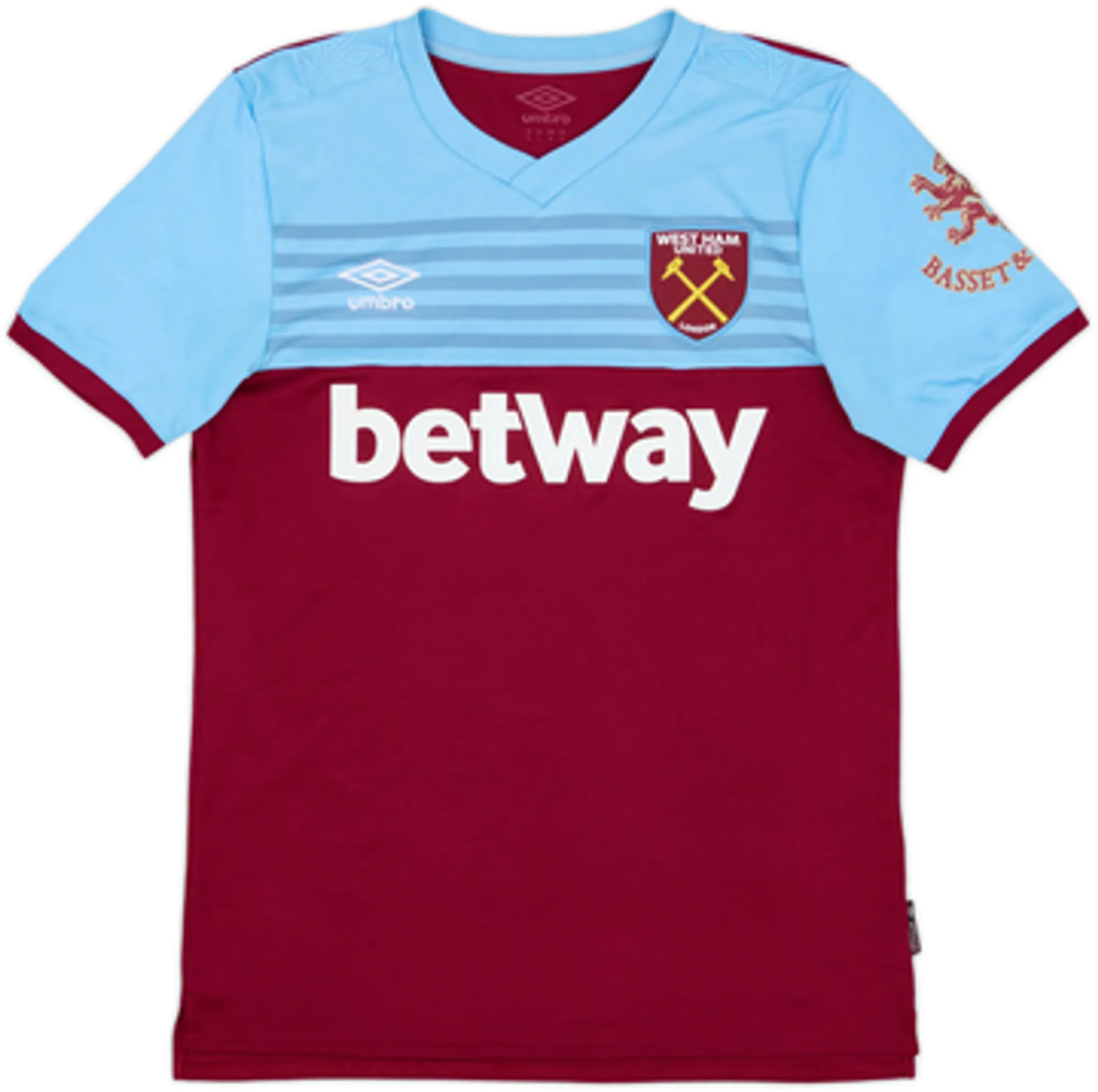 2019-20 West Ham Home Shirt Noble #16 - 9/10 - (M)
