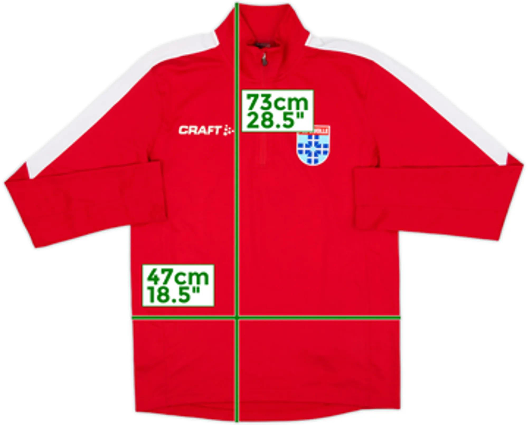 2019-20 Zwolle Craft 1/4 Zip Drill Top - 7/10 - (XS)