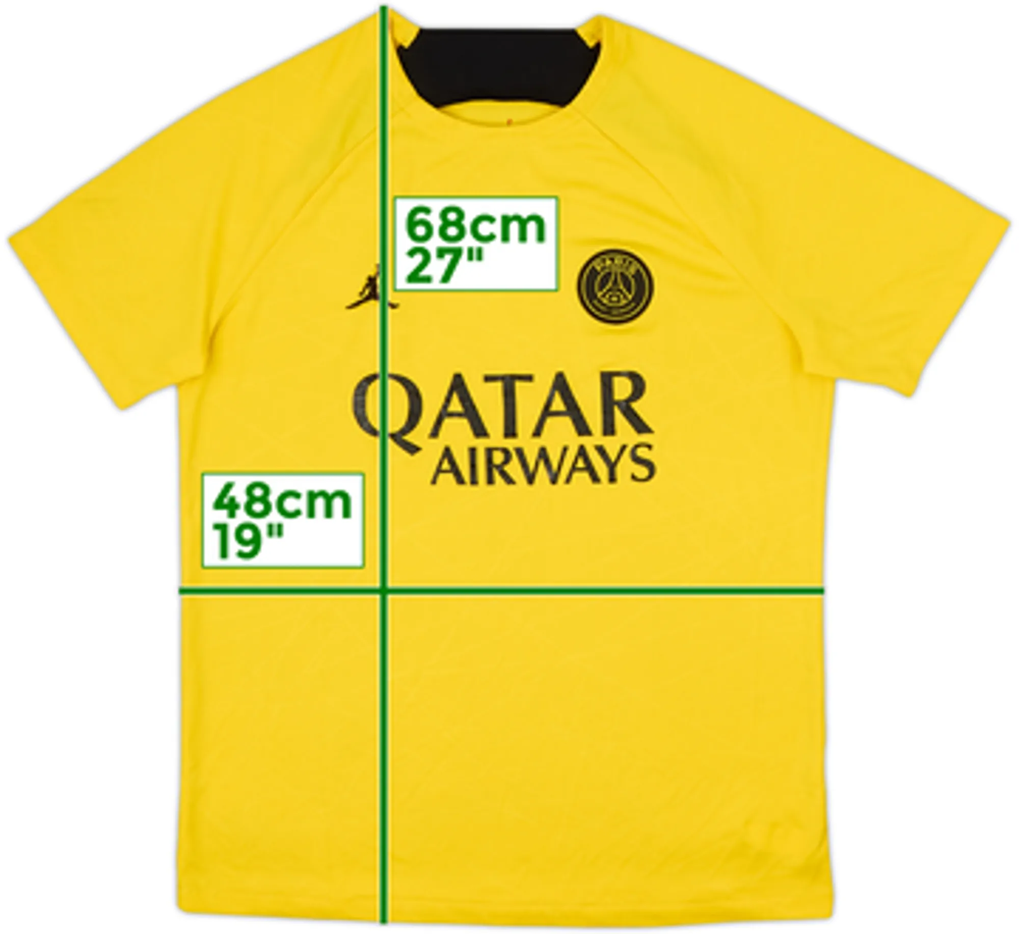 2023-24 Paris Saint-Germain Nike Jordan Training Shirt - 5/10 - (M)