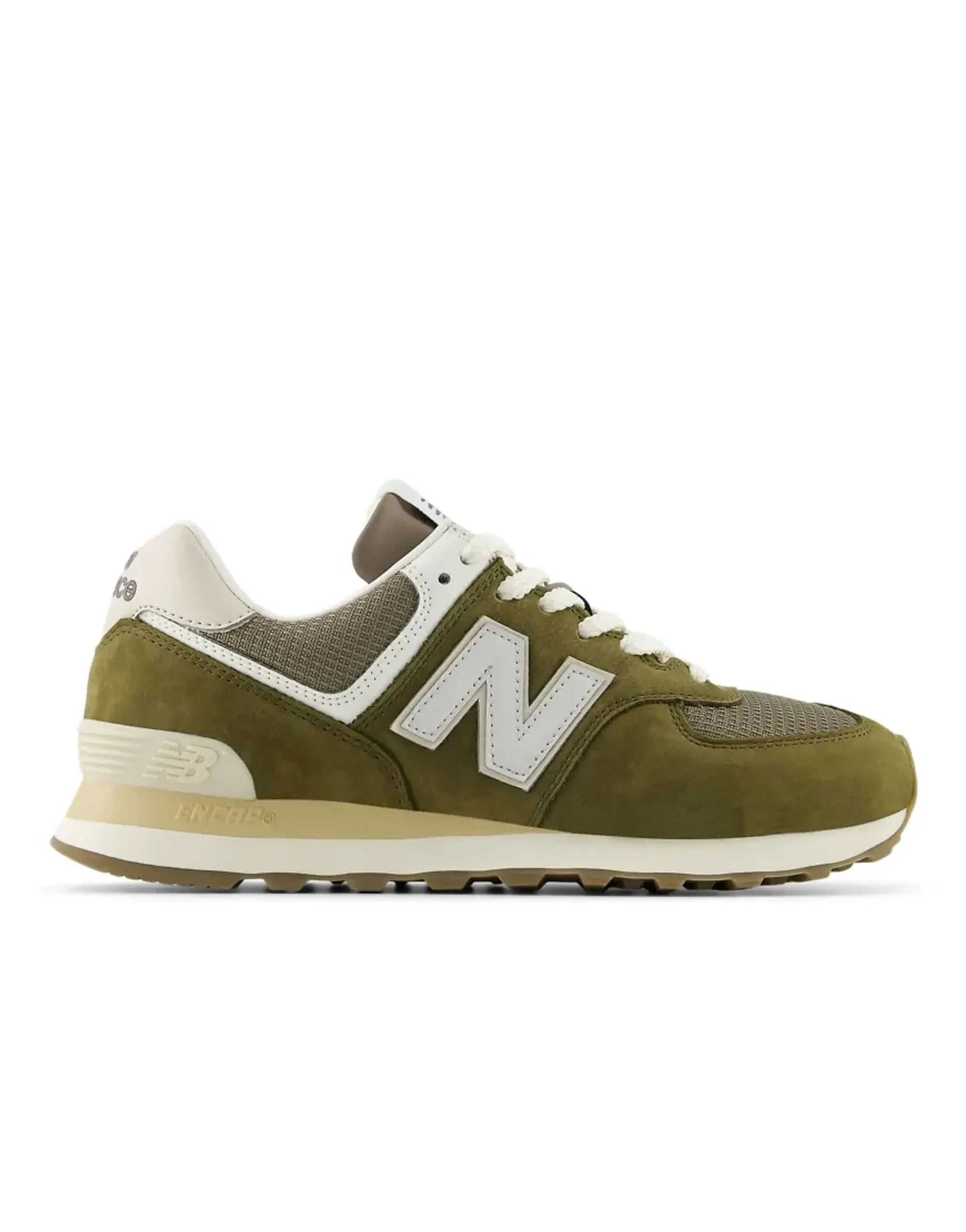 New Balance Unisex 574 in Beige/Grey Suede/Mesh