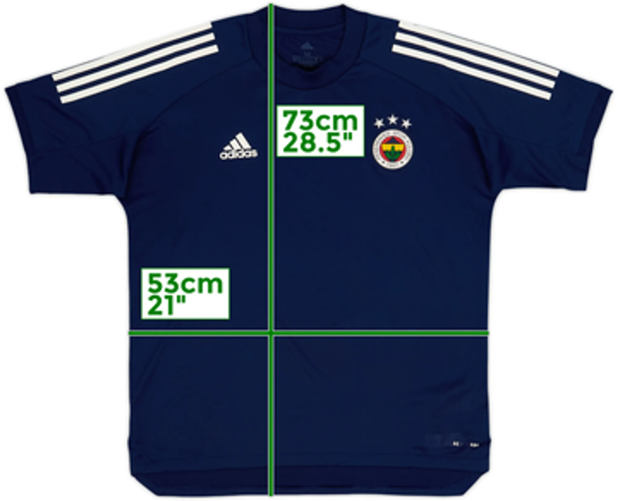 2020-21 Fenerbahce adidas Training Shirt - 8/10 - (M)