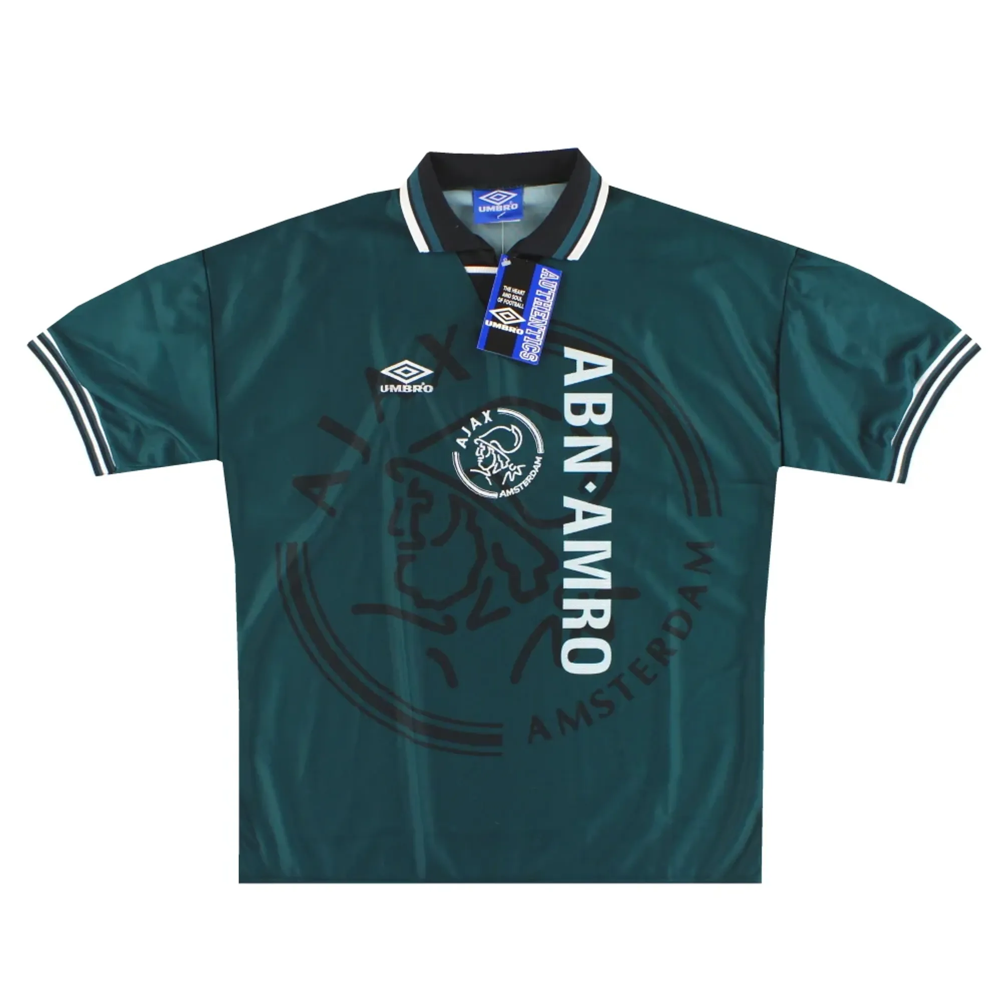 1995-96 Ajax Umbro Away Shirt *w/tags* L - Ajax / w/tags 