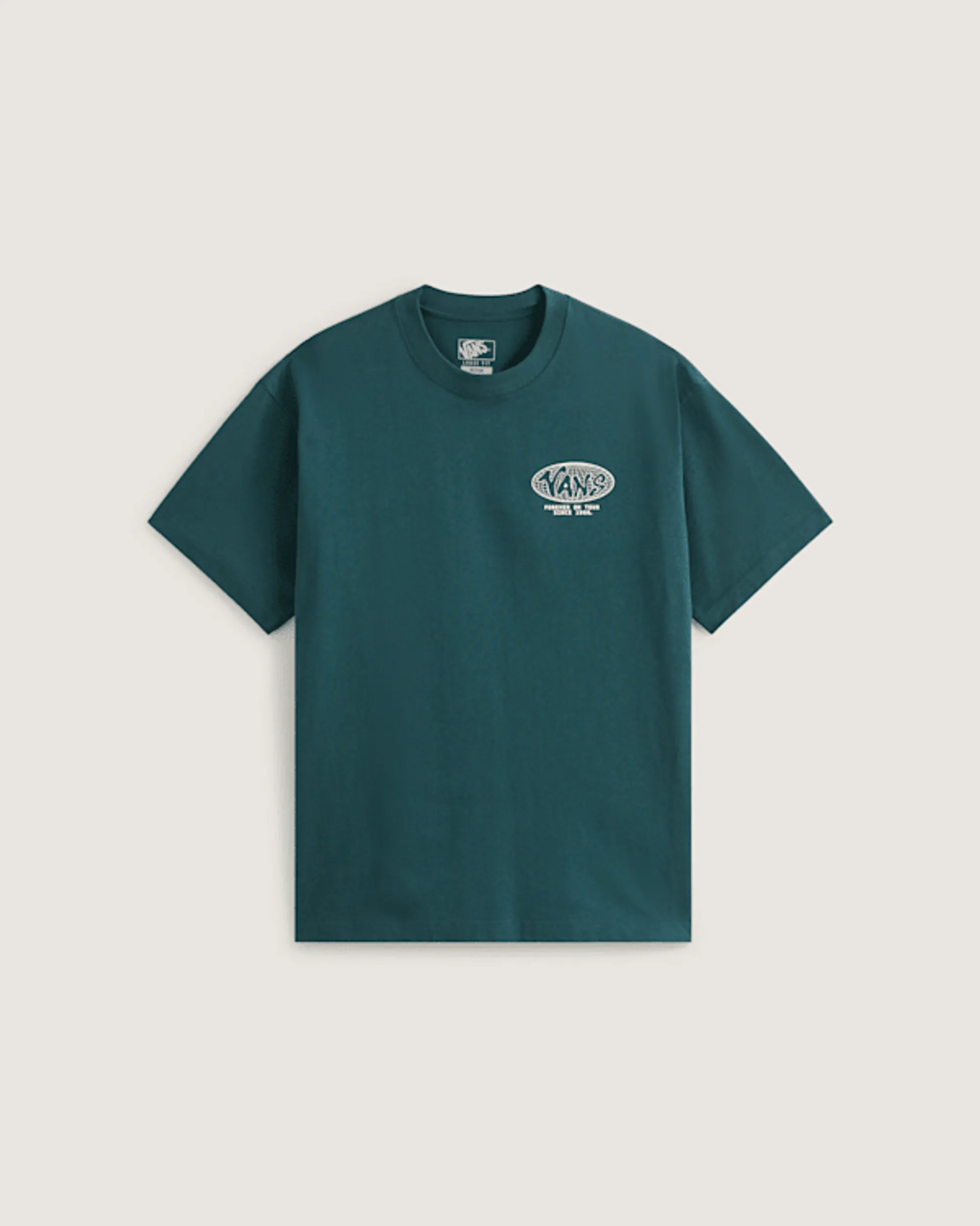 Vans - World Tour Loose Ss Tee Mystic Moss, Man, Green