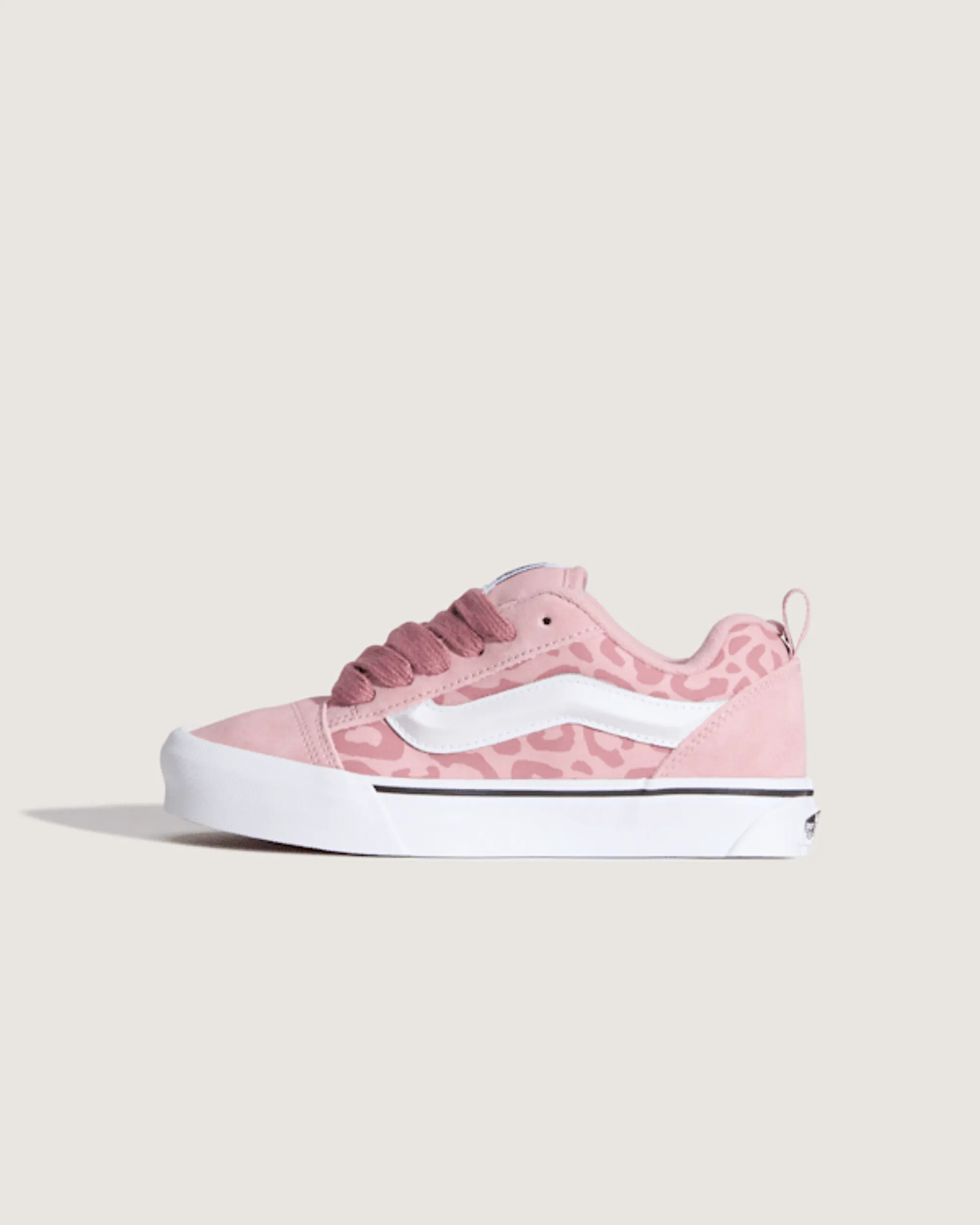 Vans - Knu Skool Leopard Misty Mauve, Pink