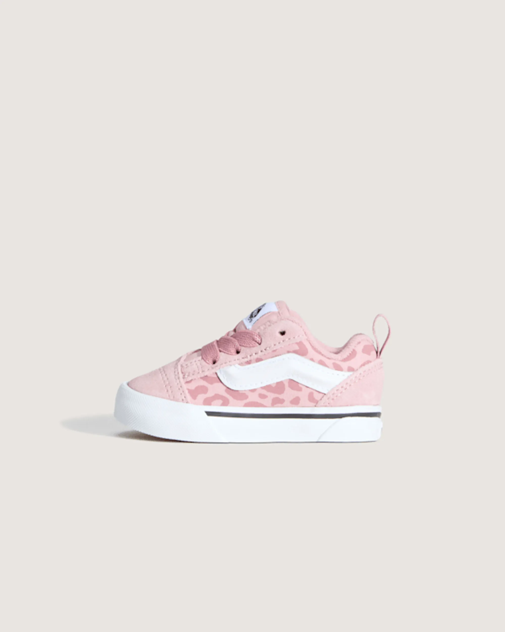 Vans - Knu Skool Elastic Lace Leopard Misty Mauve, Pink