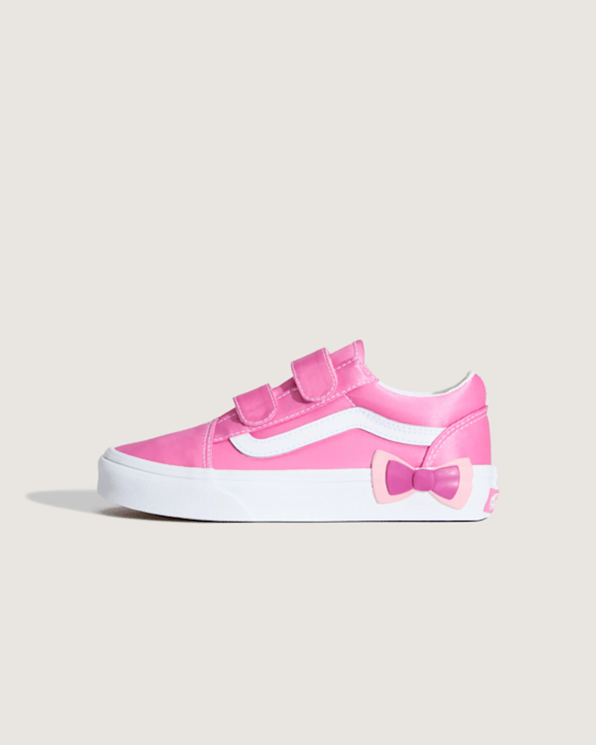 Vans - Kids Old Skool V Shoes (4-8 Years), Pink