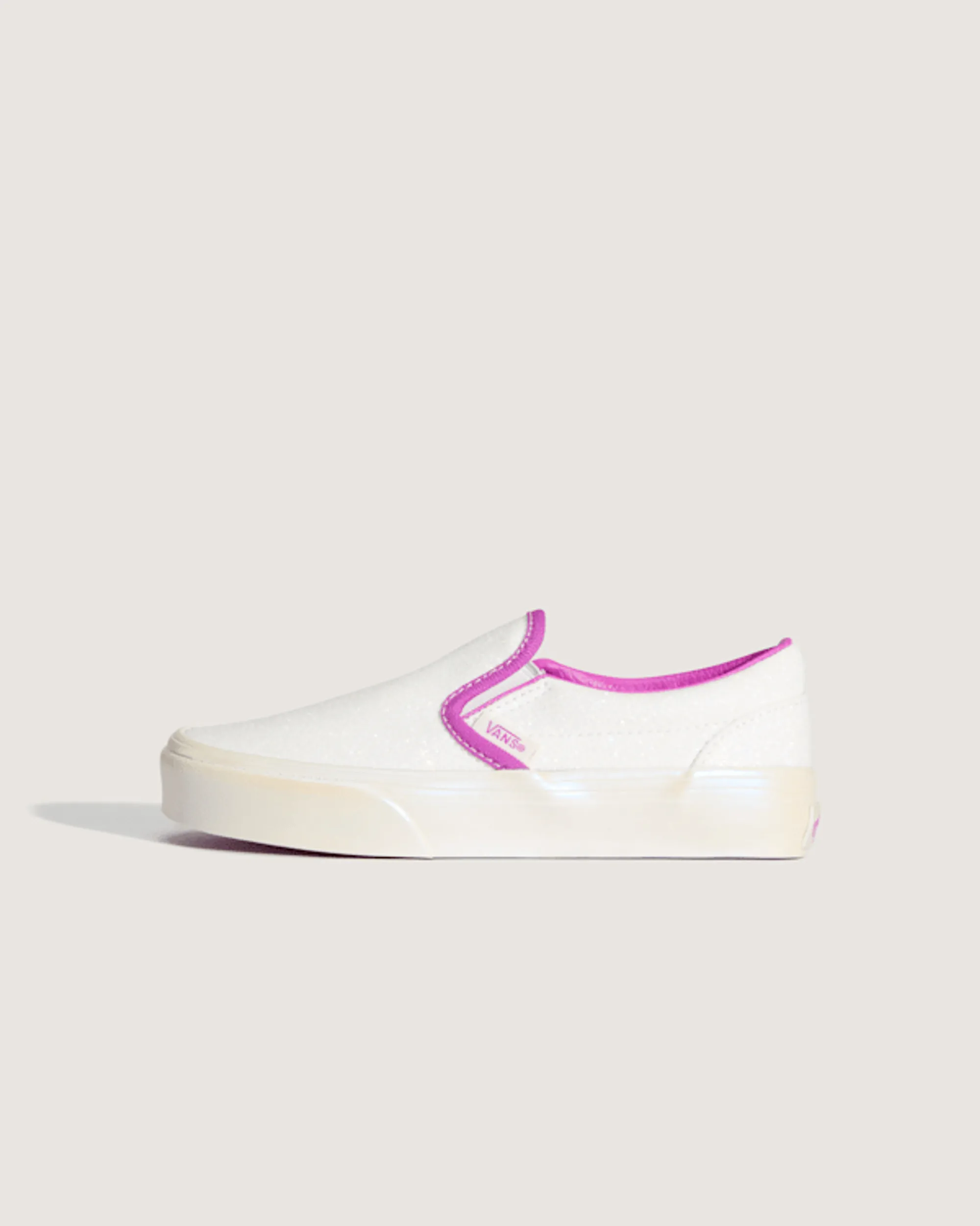 Vans - Kids Classic Slip-On Shoes (4-8 Years), Beige