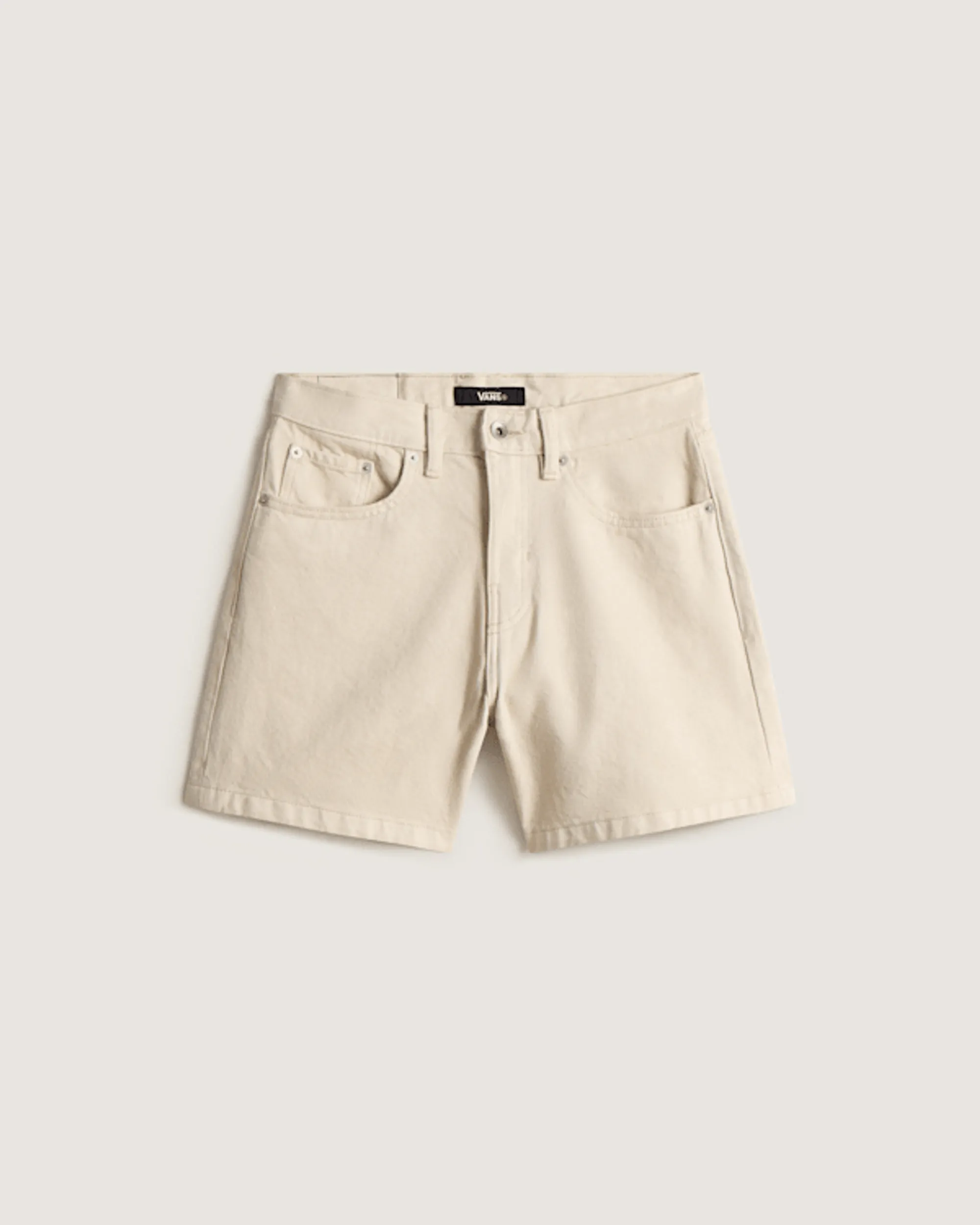 Vans - Check 5 Mid Rise Short Oatmeal, Woman, Beige
