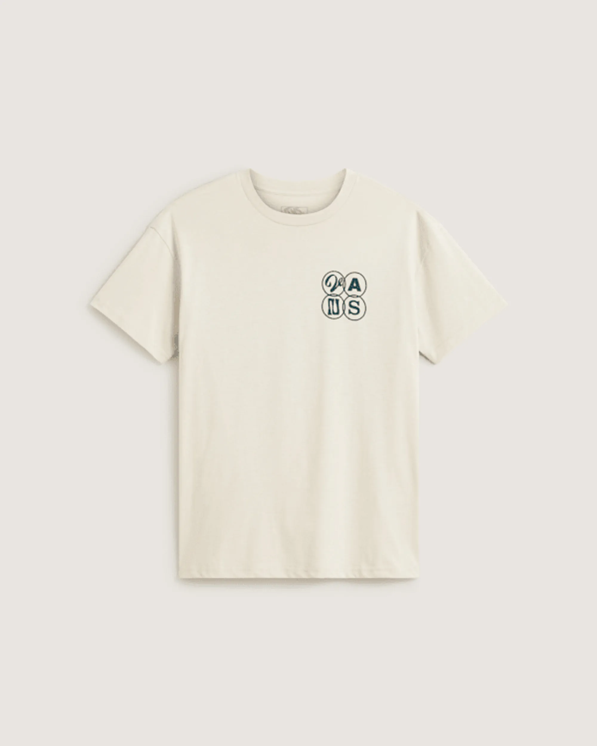 Vans - Ellipse Os Tee Oatmeal, Woman, Beige