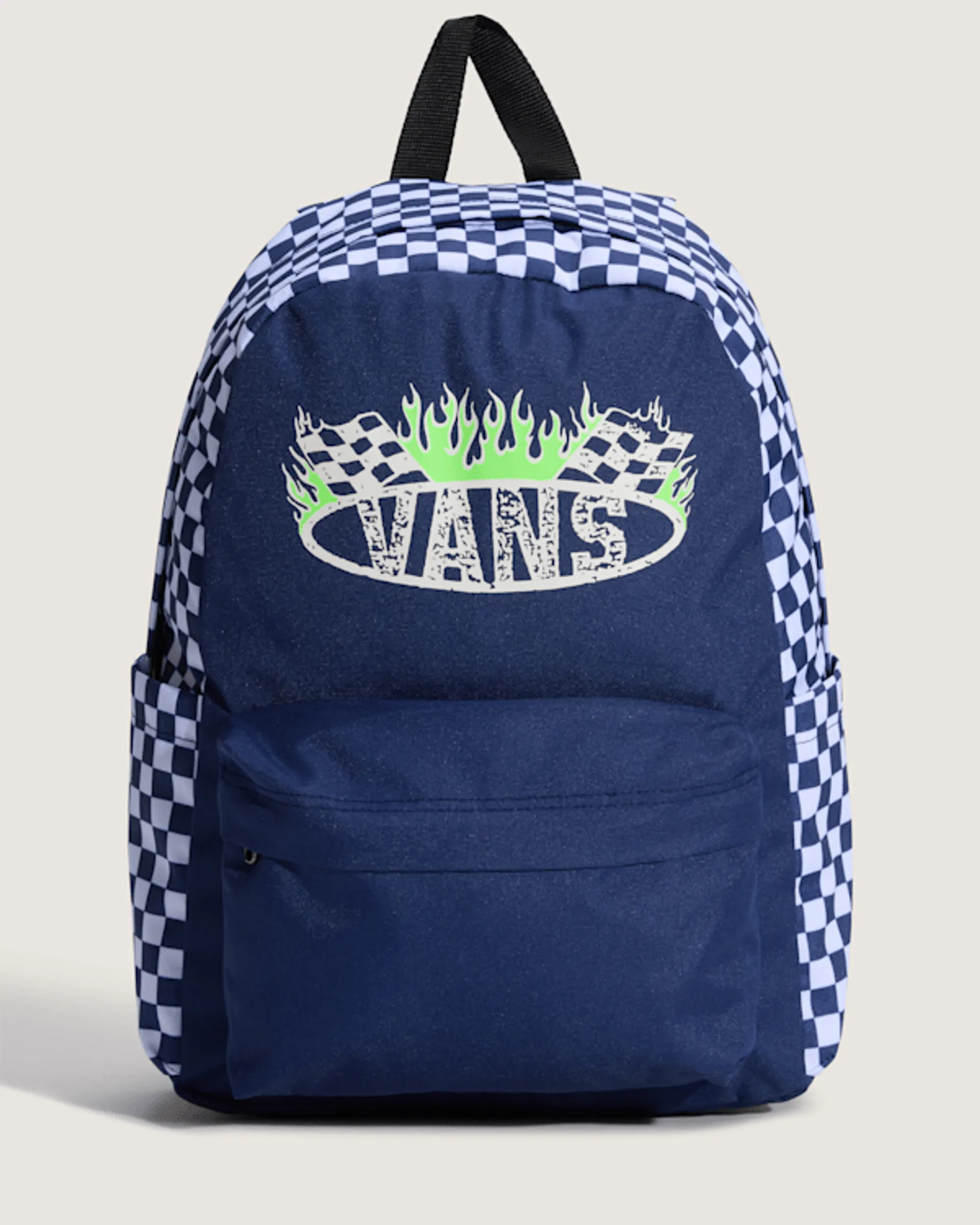 Vans - Old Skool Grom Backpack Checkerboard Deep Indigo, Blue