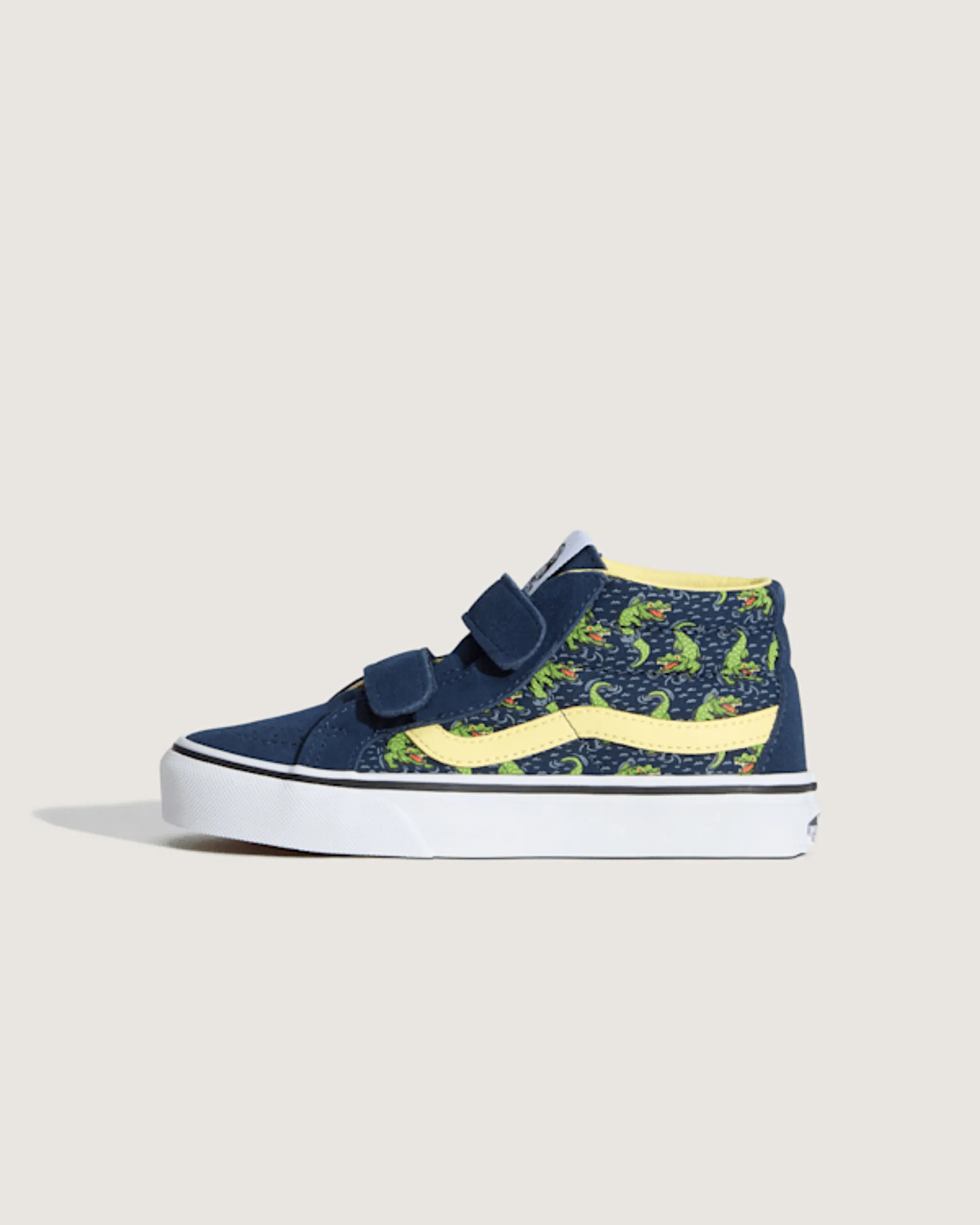 Vans - Sk8-Mid Reissue V Glow Croc Navy/Yellow, Blue