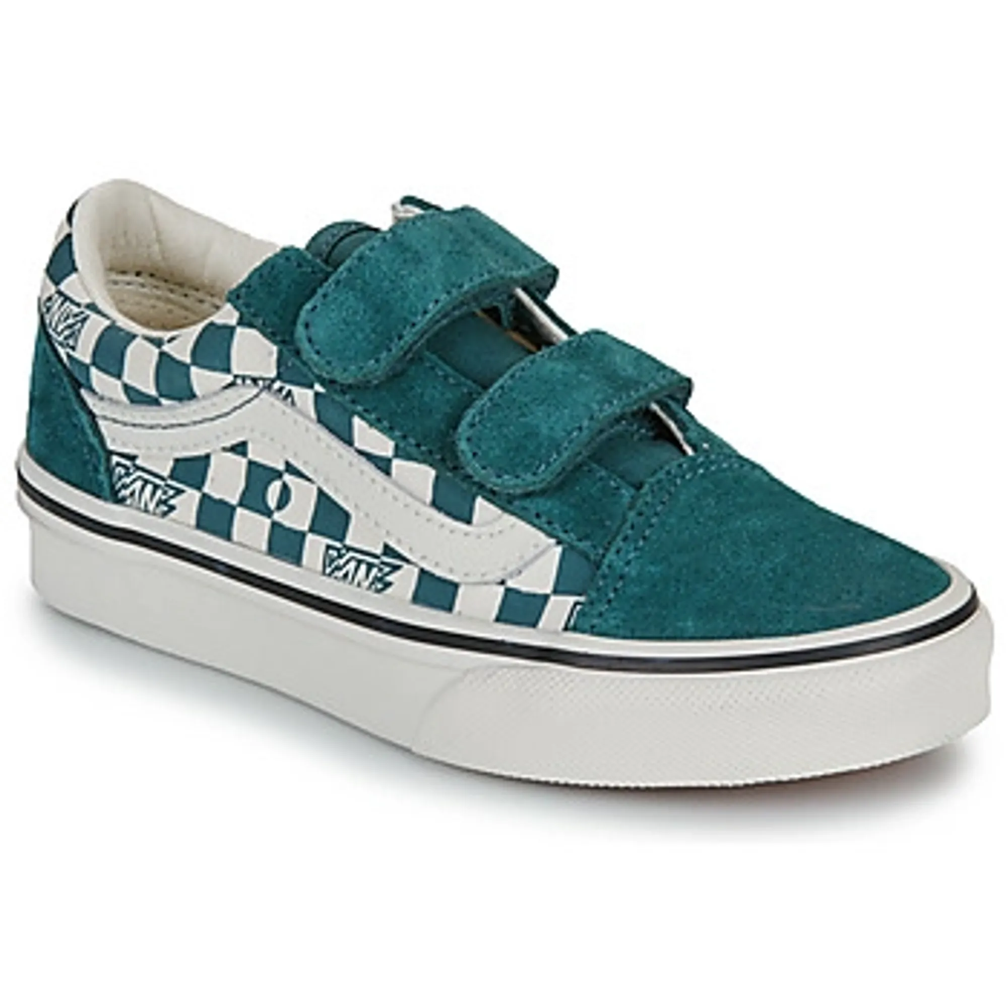 Vans - Old Skool V Geo Check Mystic Moss, Green