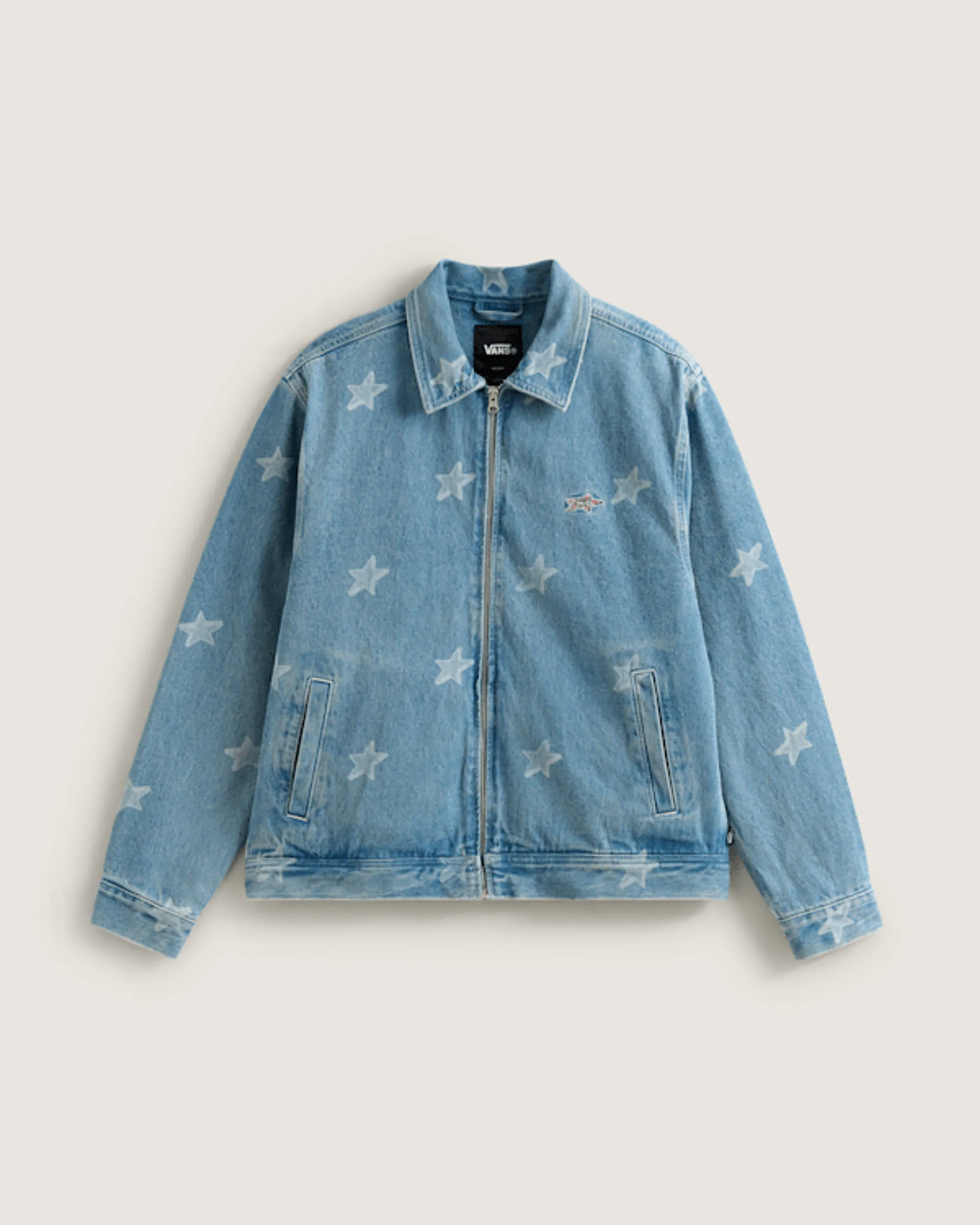 Vans - Pomona Denim Station Jacket Stonewash/Blue, Man, Blue