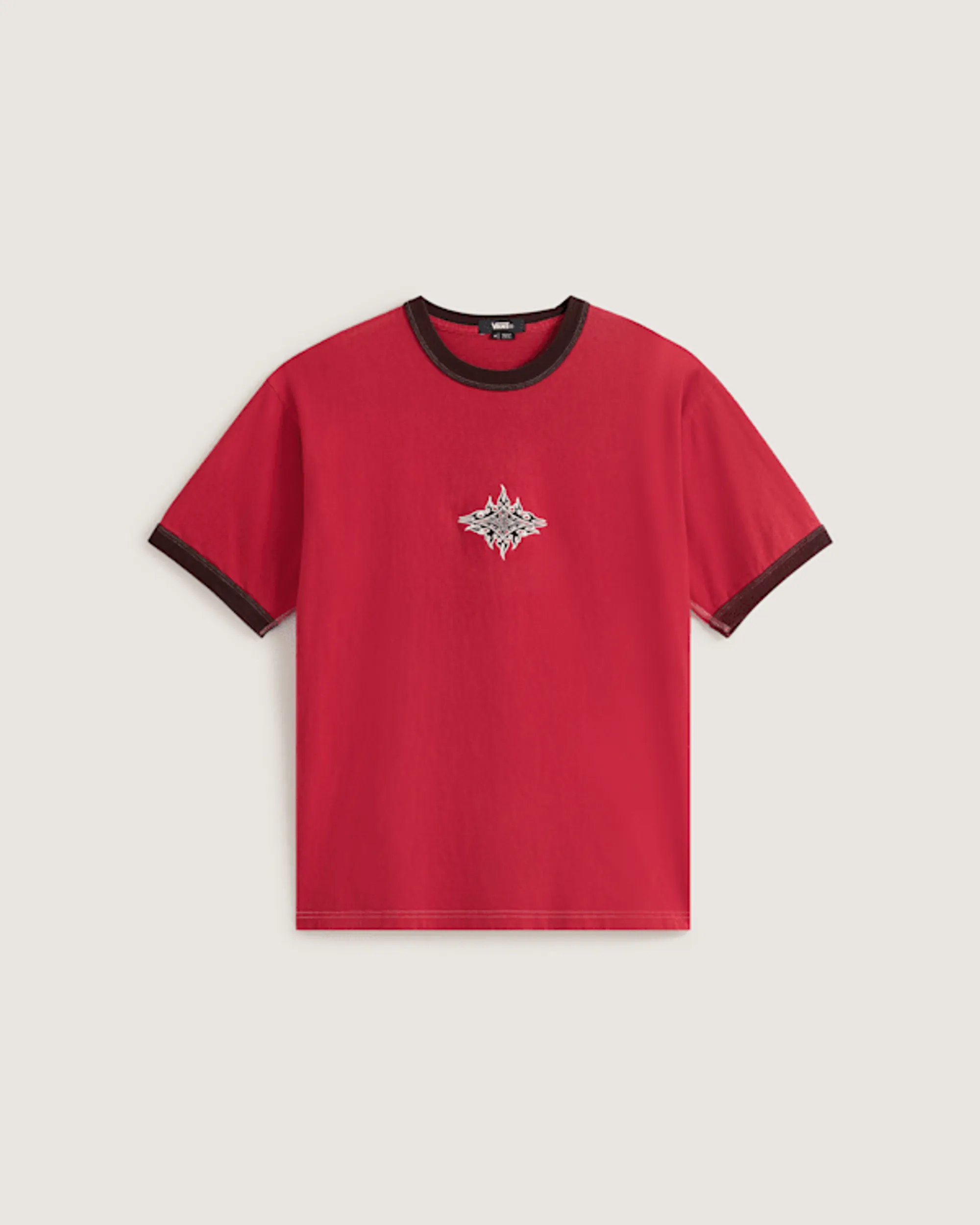 Vans - Flame Face Ss Tee Crimson Haze, Man, Pink