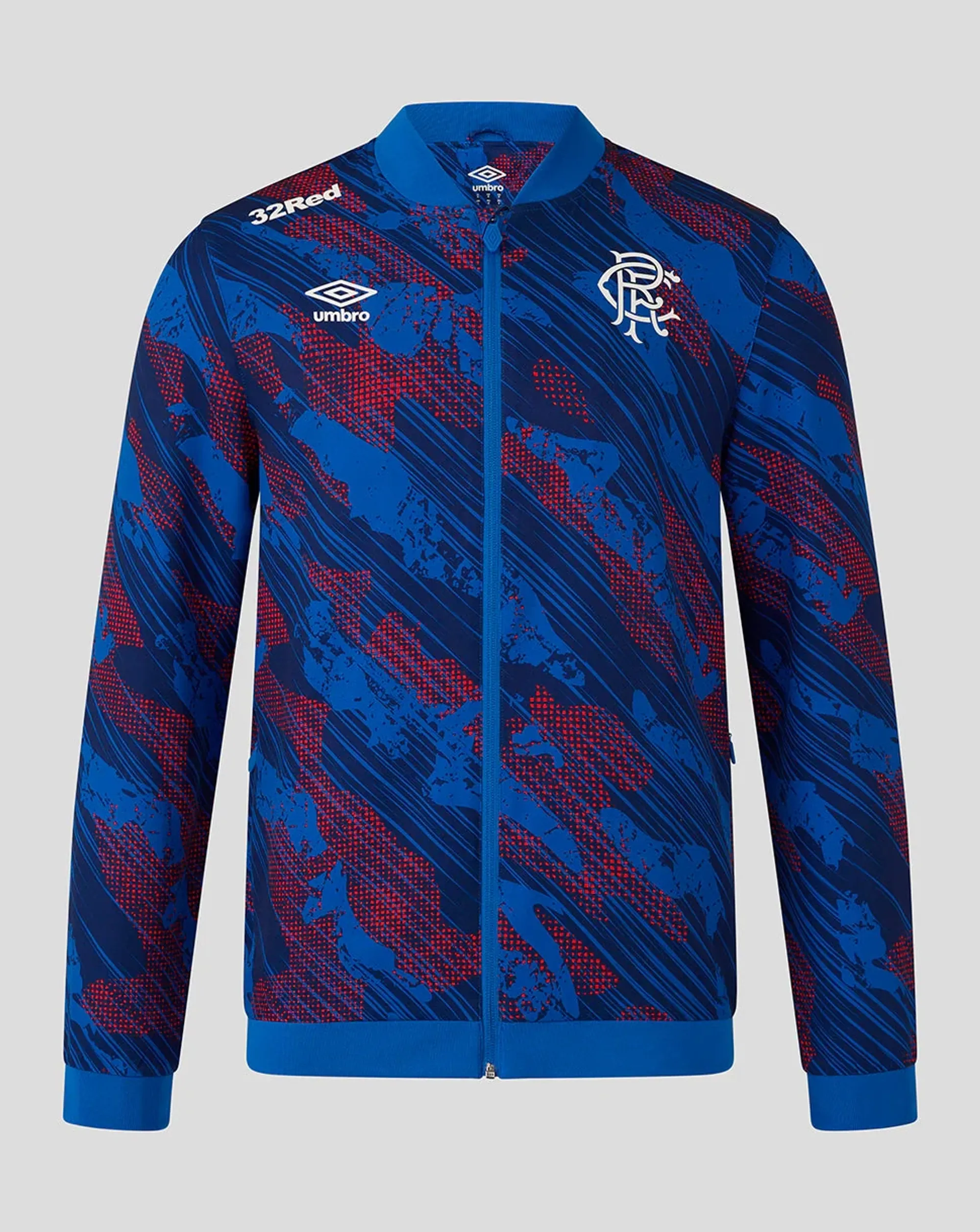 Castore Rangers Men's 25/26 Armed Forces Range Walk Out Jacket