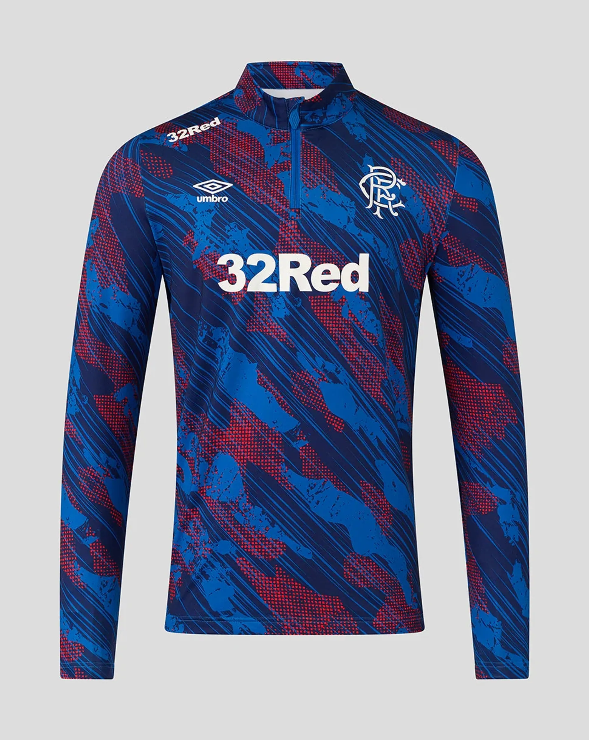 Castore Rangers Men's 25/26 Armed Forces Range Quarter Zip