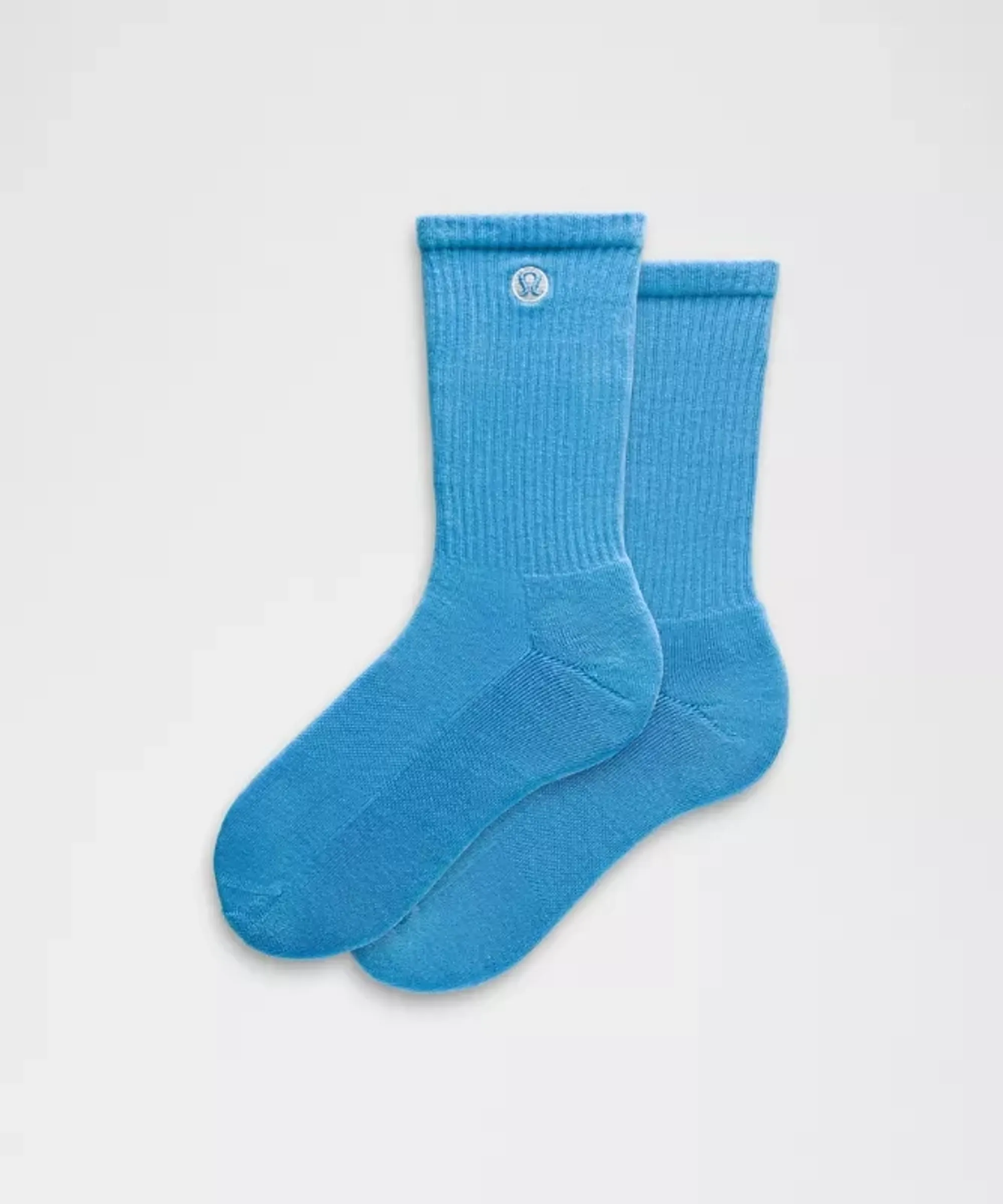 lululemon – Daily Essential Crew Socks – Color Blue – Size Large