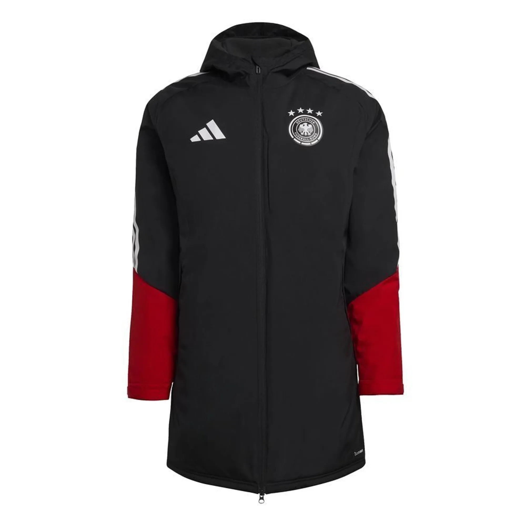 Germany National Team adidas Training Parka Jacket - Black