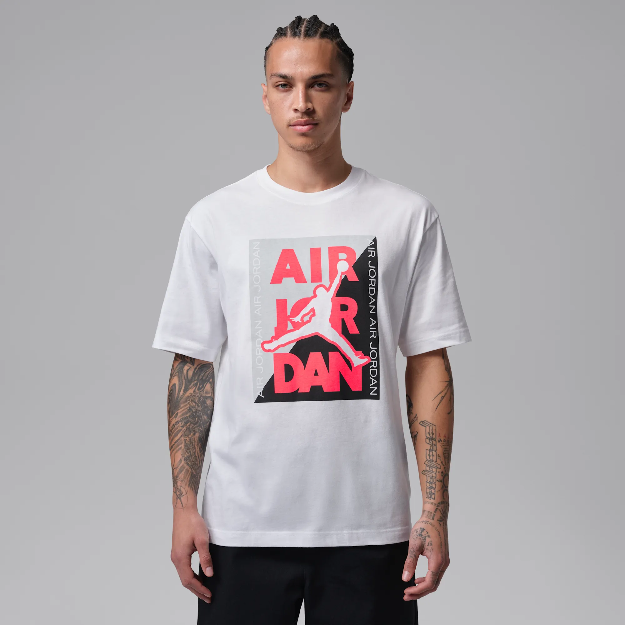 Nike Jordan Men's Graphic T-Shirt - White
