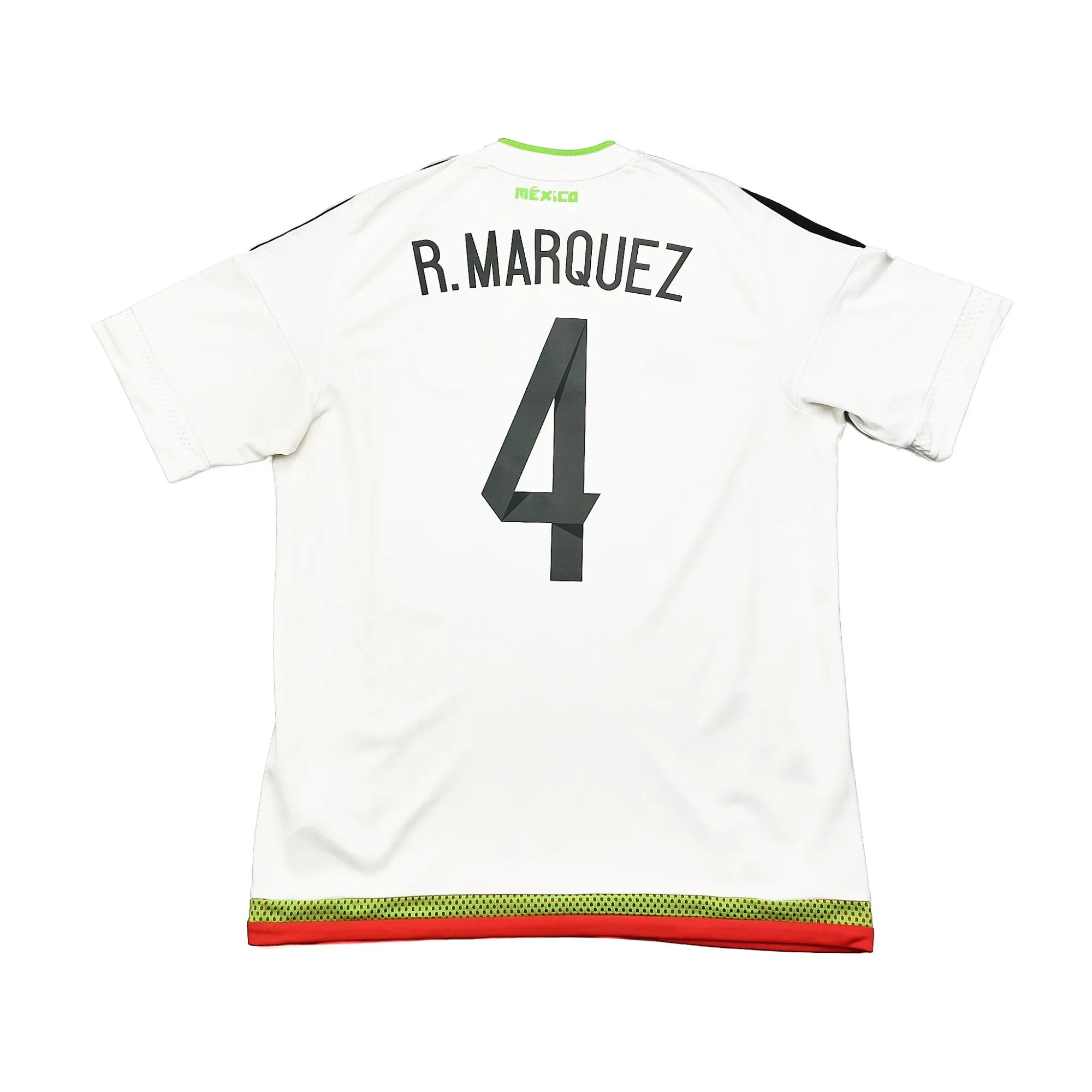 2015/16 Mexico R.Marquez #4 Away Shirt (M) Adidas  | Cult Kits